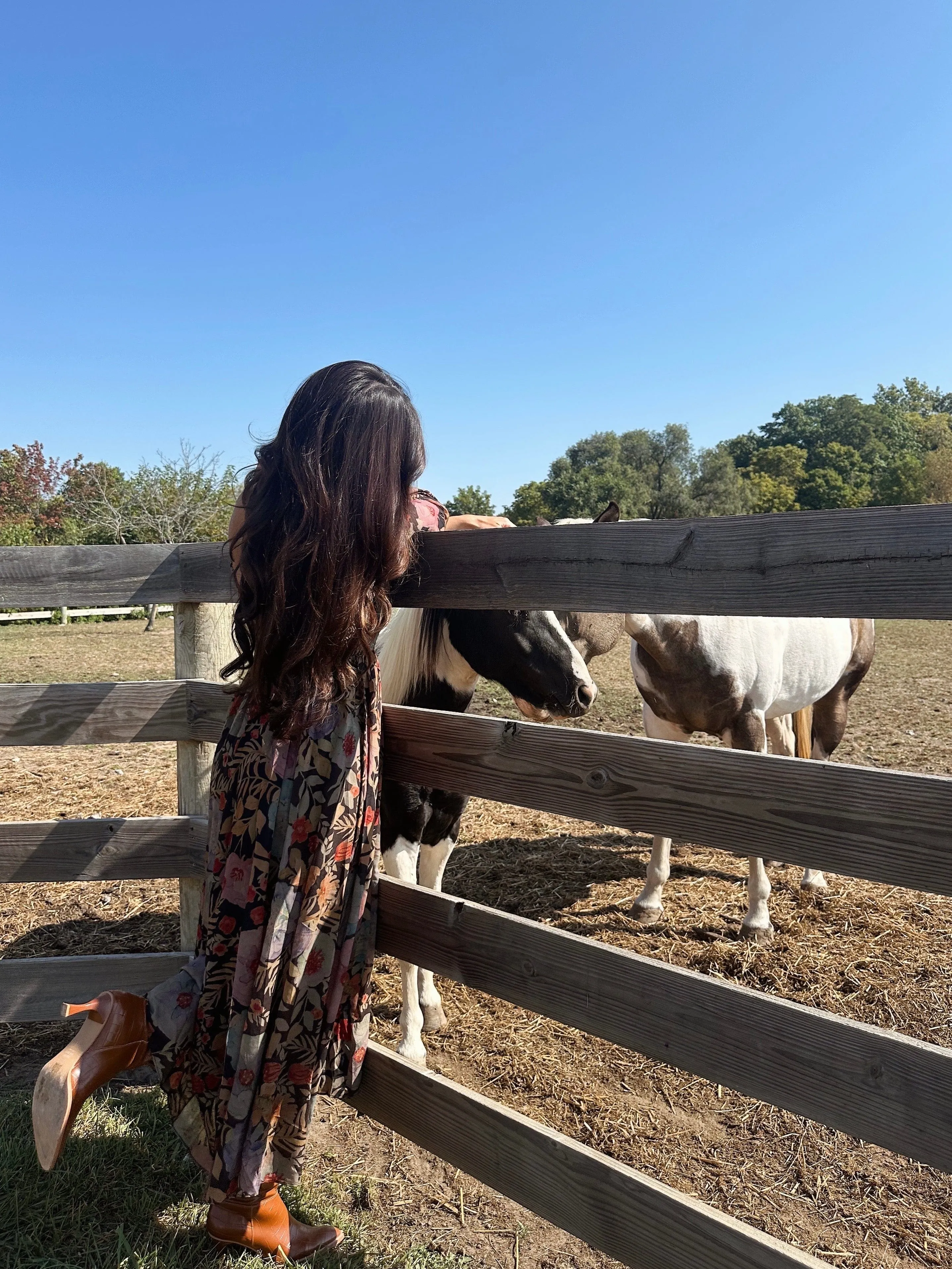 Fall Blooms Maxi Dress sold by LANE 201 product image thumbnail 5