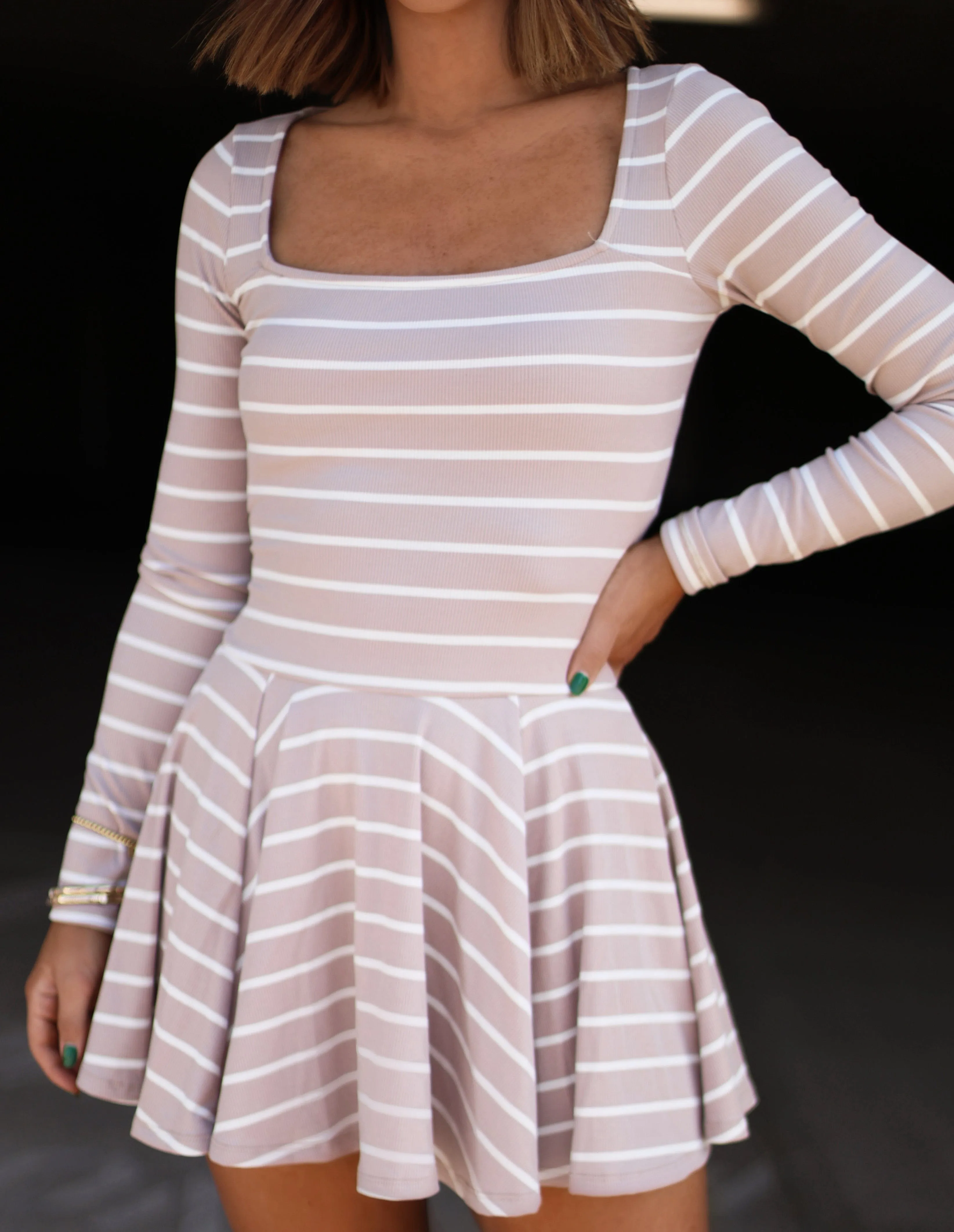 Casually Trendy Dress sold by LANE 201 product image thumbnail 3