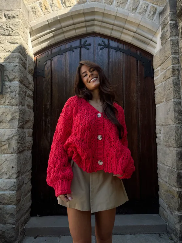 Cherry Crush Sweater sold by LANE 201