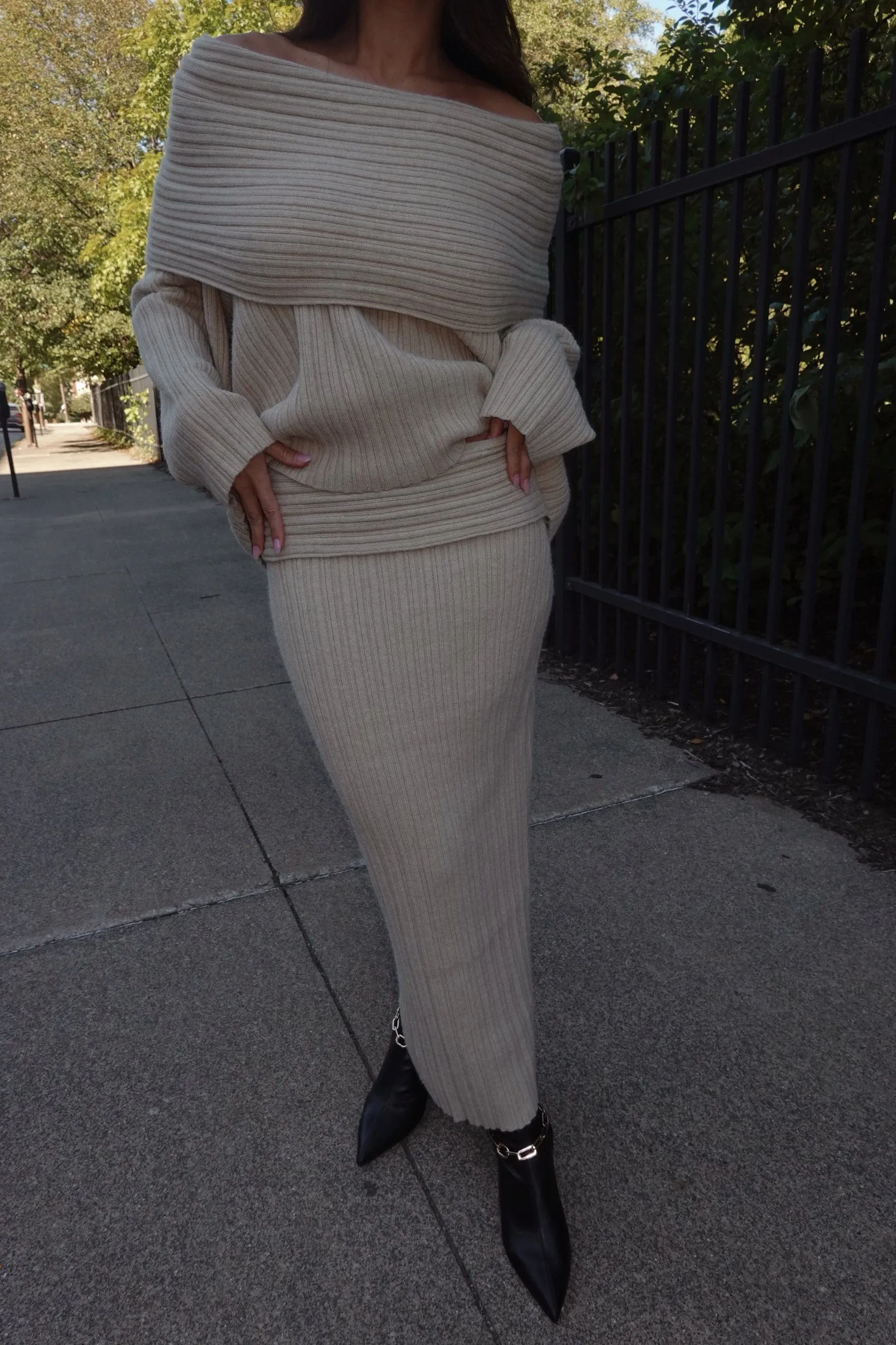 Perri Sweater Skirt sold by LANE 201 product image thumbnail 5