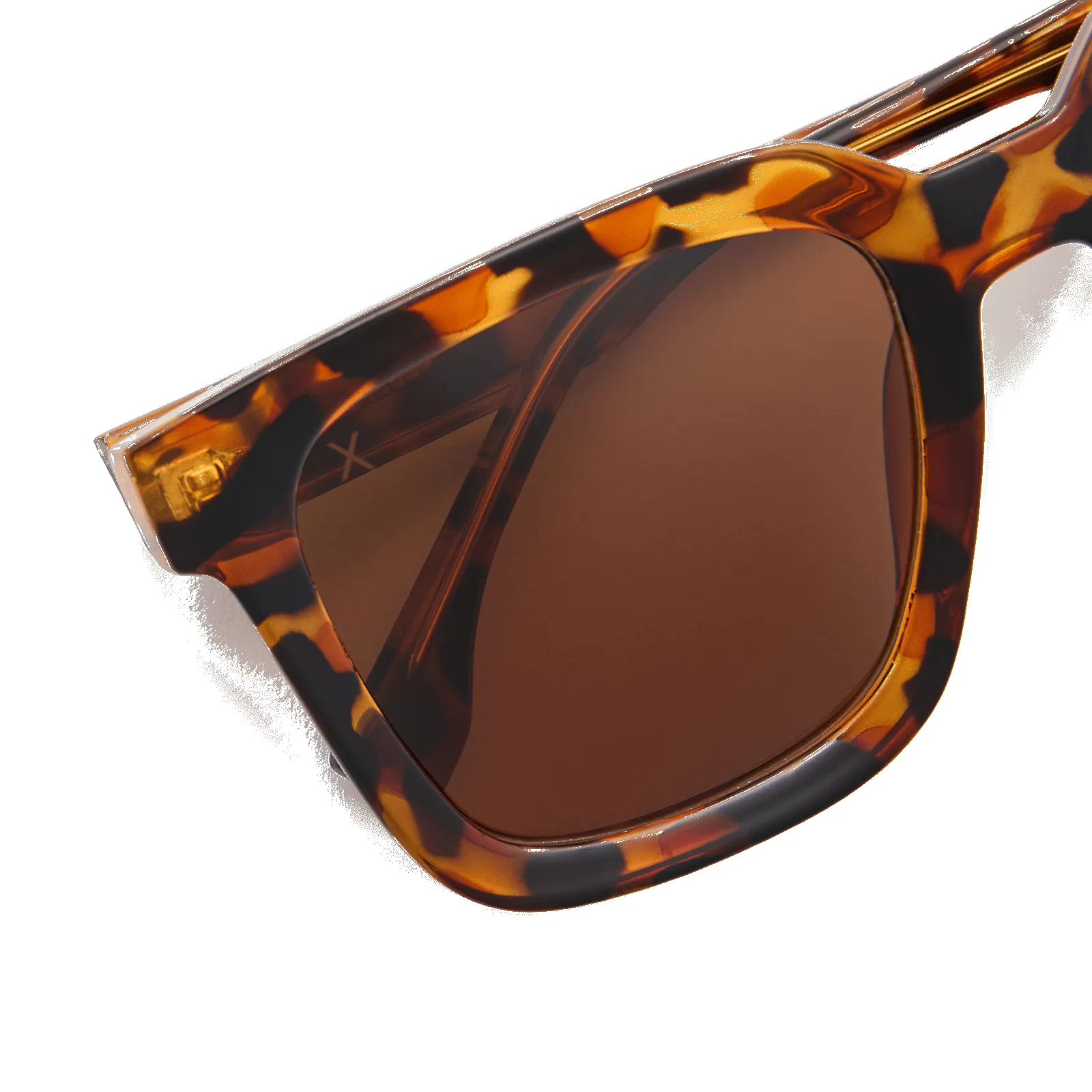 Brown Tortoise Square Sunglasses sold by LANE 201 product image thumbnail 2