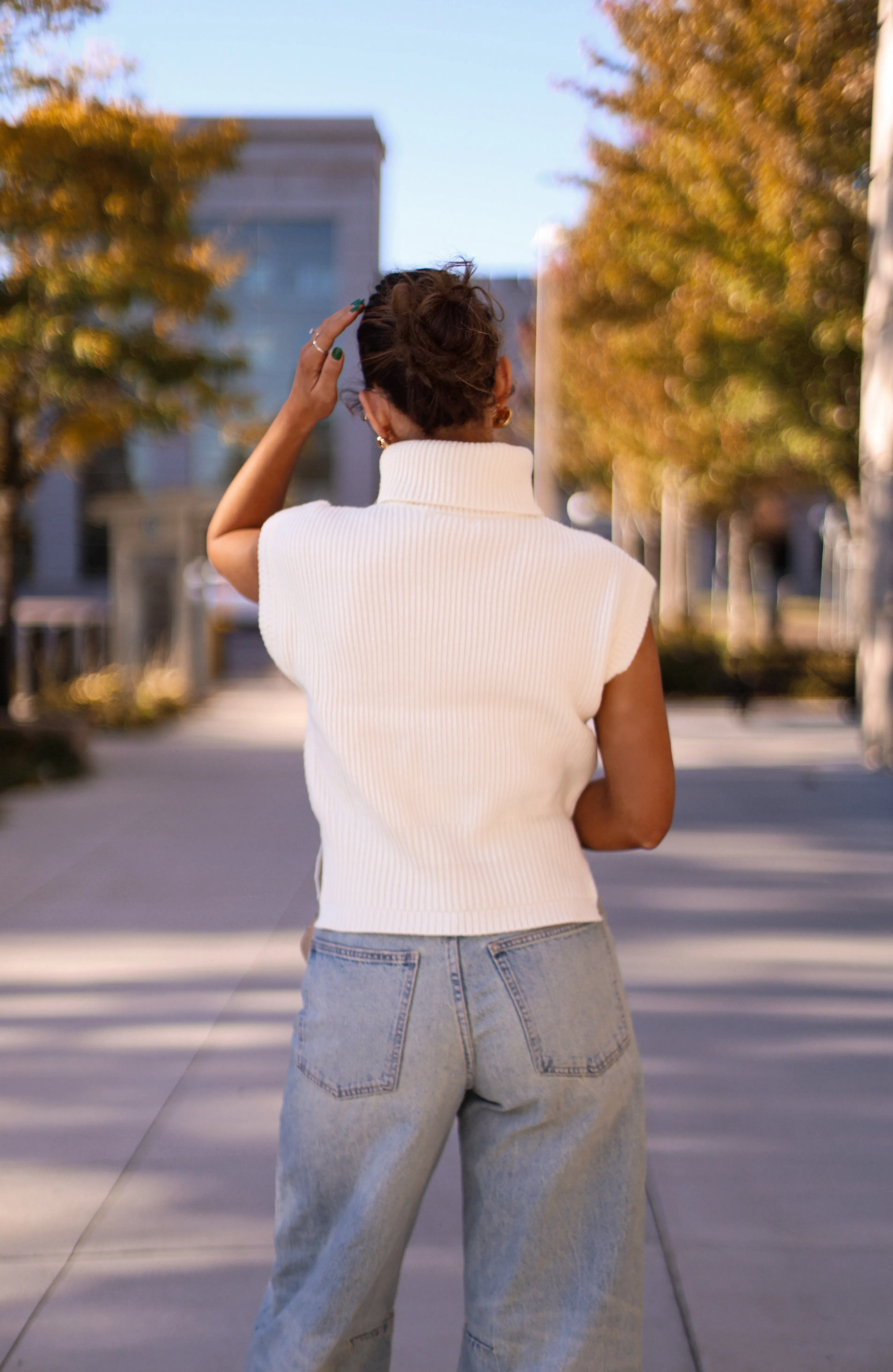 Carmen Classic Sweater Vest sold by LANE 201 product image thumbnail 3