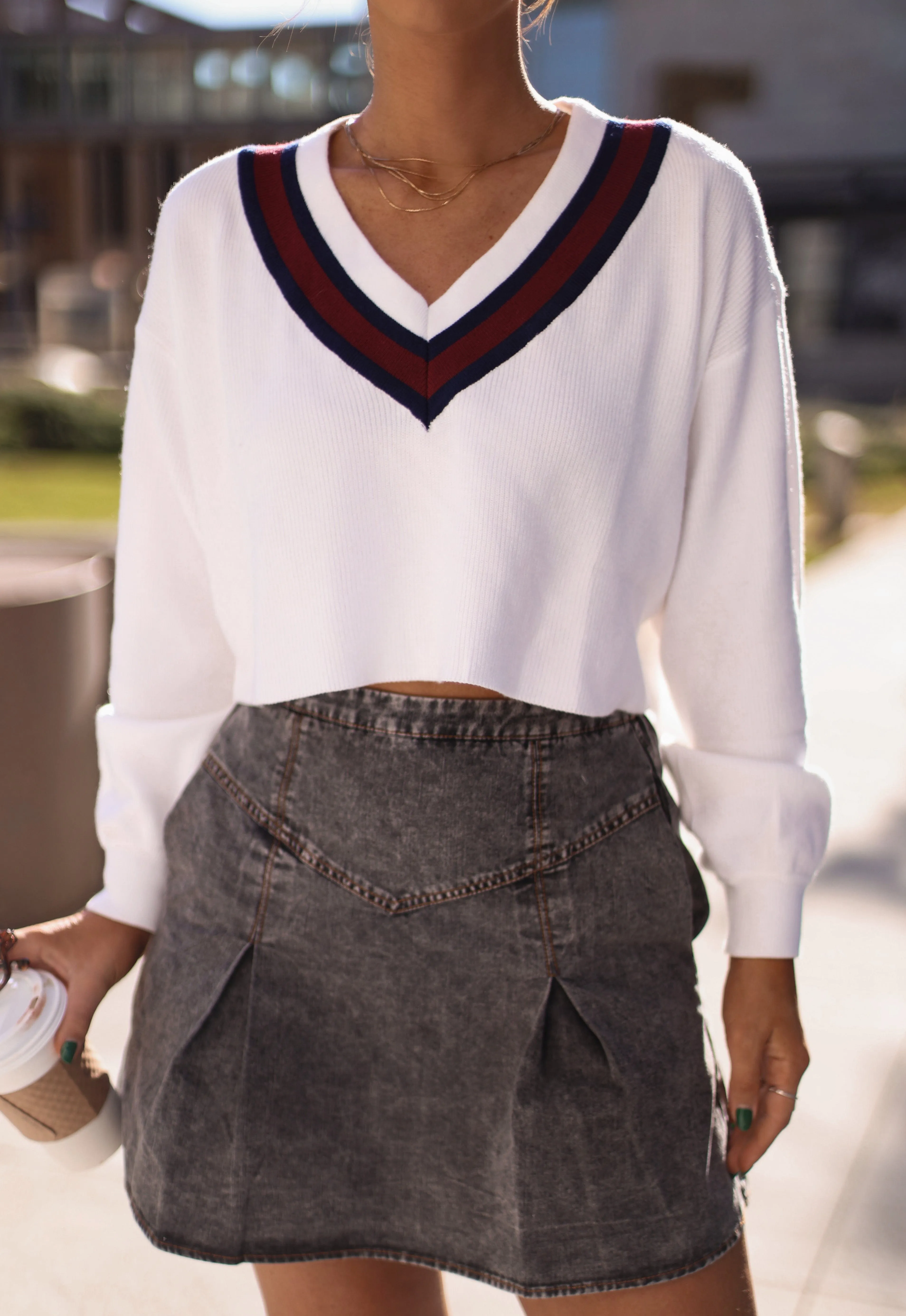 Feeling Studious Sweater sold by LANE 201 product image thumbnail 2