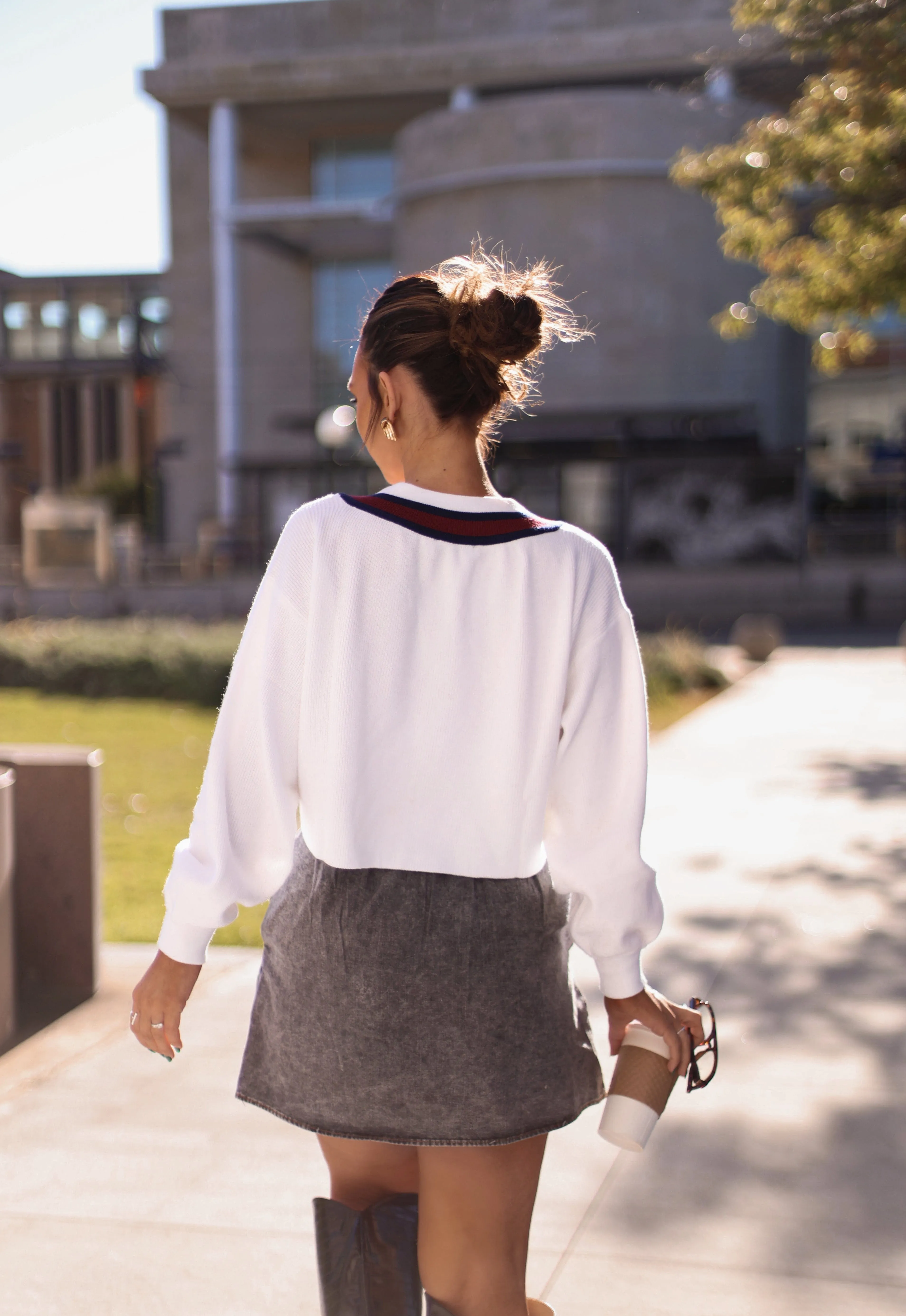 Feeling Studious Sweater sold by LANE 201 product image thumbnail 3