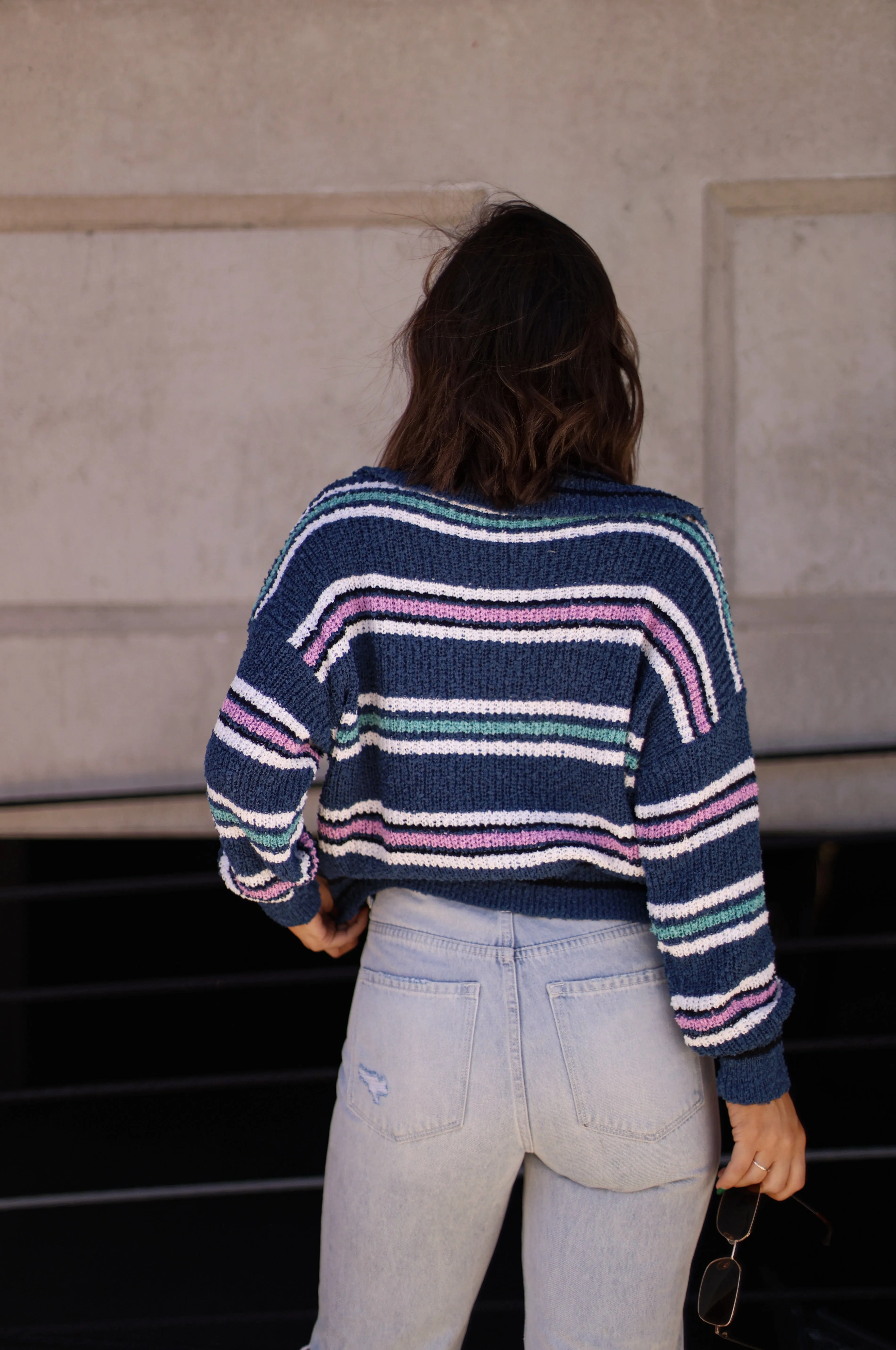 Cutest Striped Sweater sold by LANE 201 product image thumbnail 2