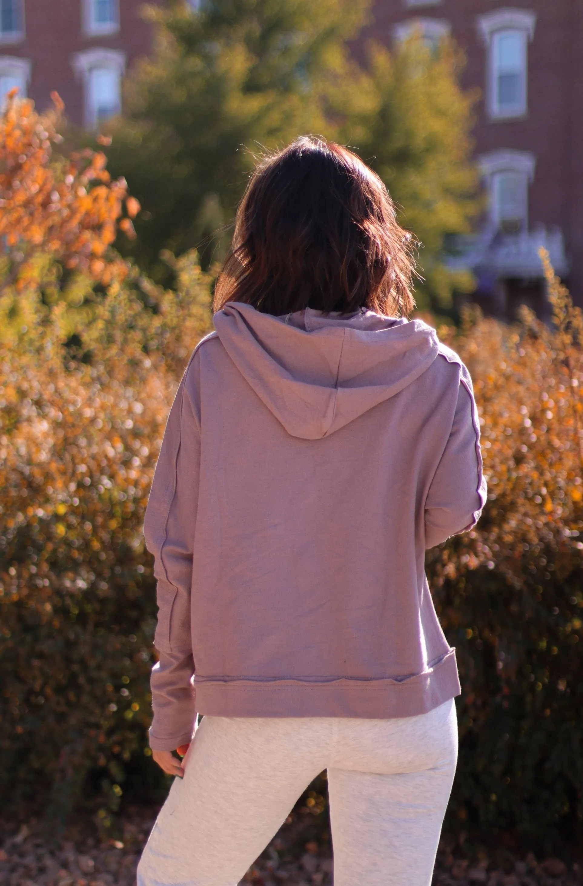 Mocha Knit Hoodie sold by LANE 201 product image thumbnail 3