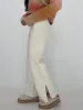 Cream Brushed Sweater Pants sold by LANE 201