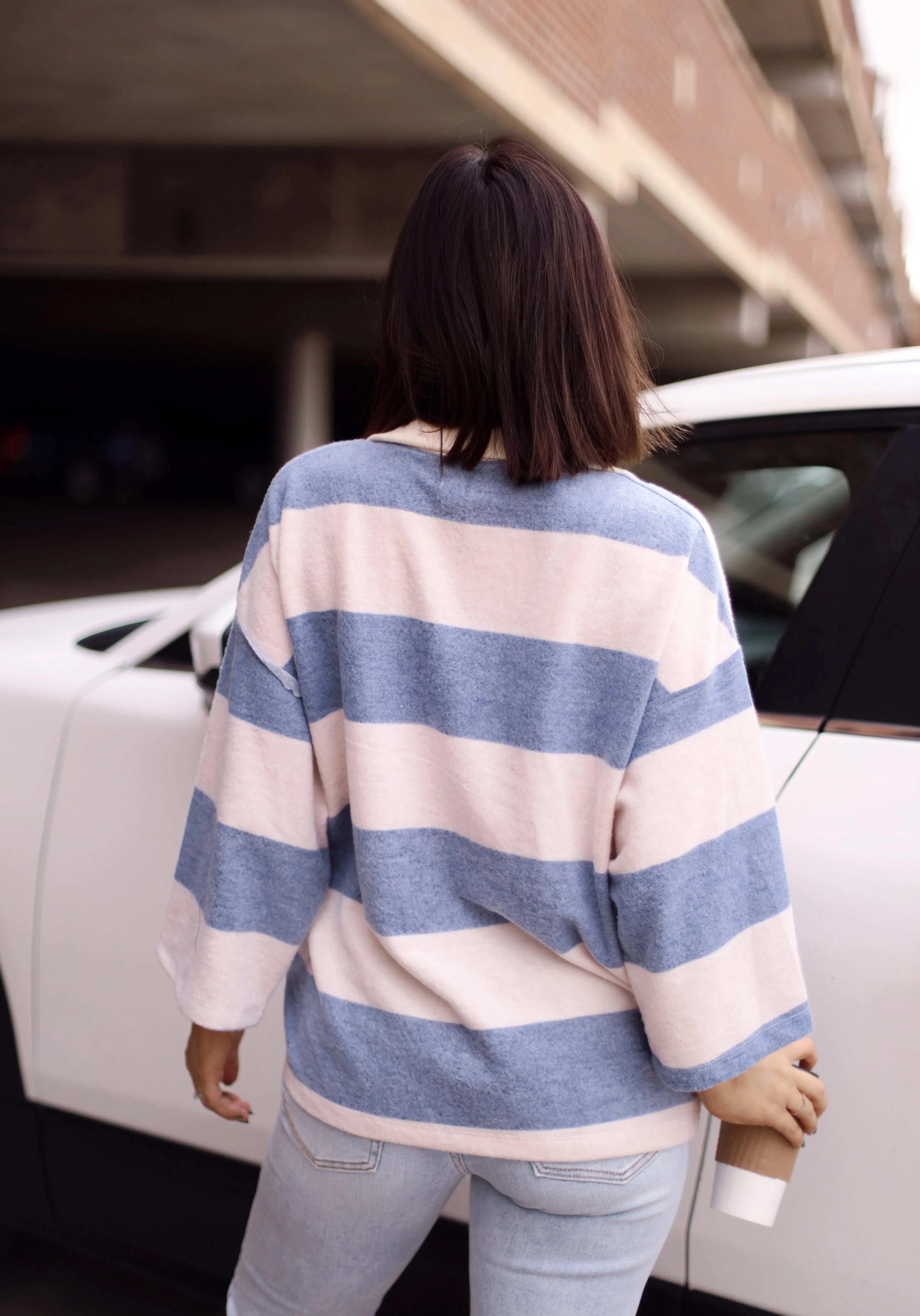 Anytime Striped Pullover sold by LANE 201 product image thumbnail 3