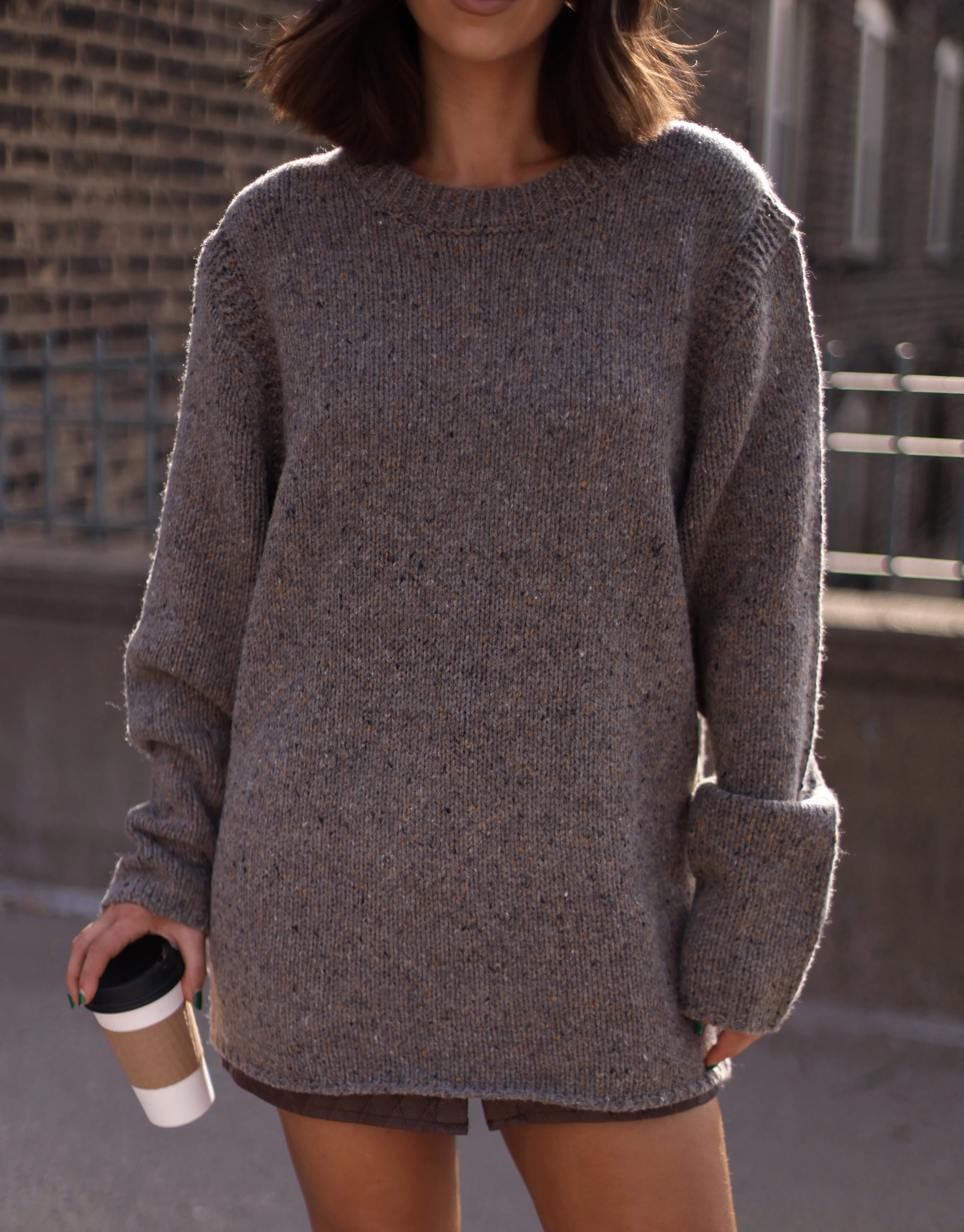 Round Neck Sweater sold by LANE 201 product image thumbnail 2