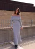 Brushed Maxi Skirt sold by LANE 201