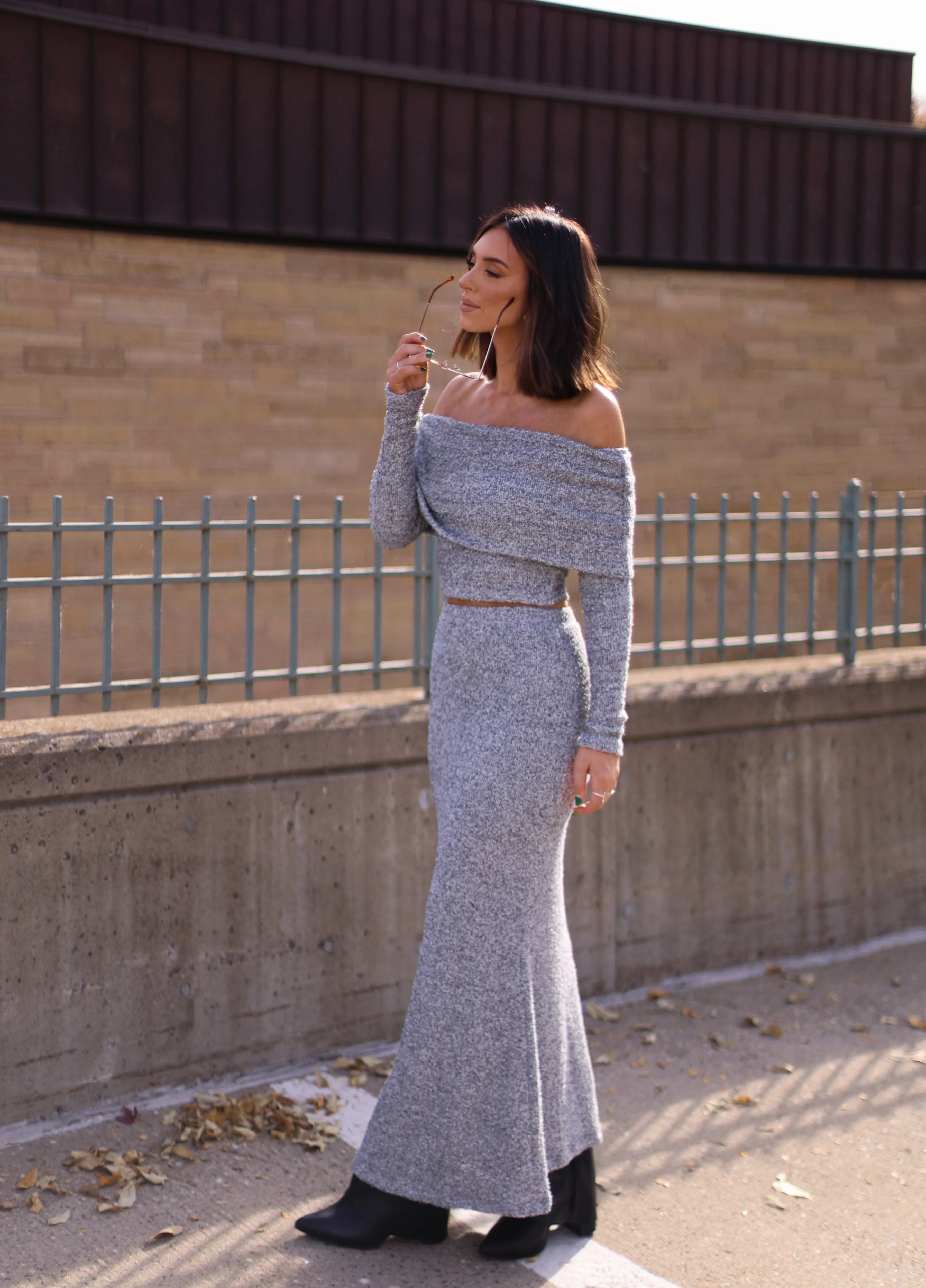 Brushed Maxi Skirt sold by LANE 201 product image thumbnail 3