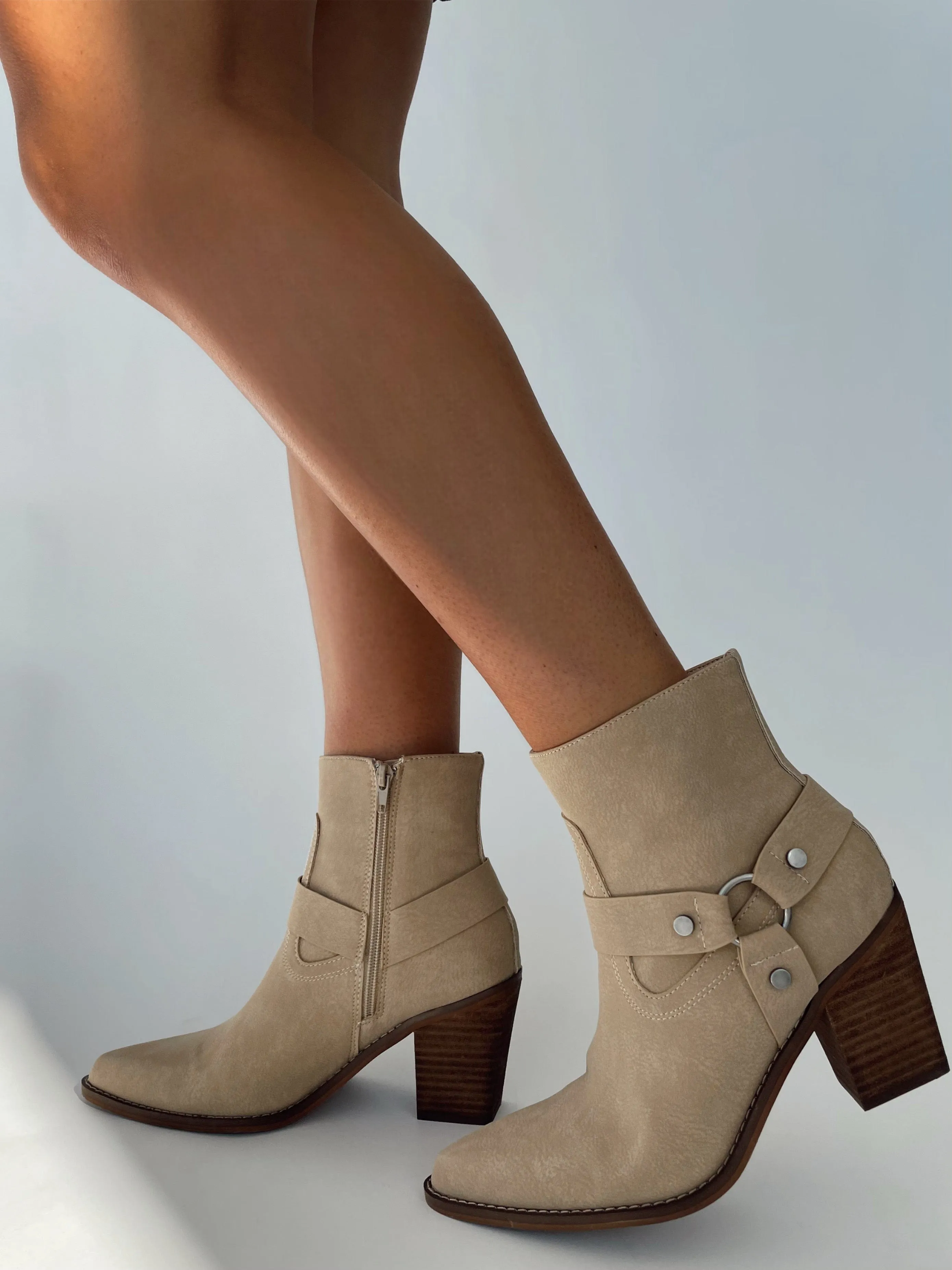Buckle Ankle Boot sold by LANE 201 product image thumbnail 4