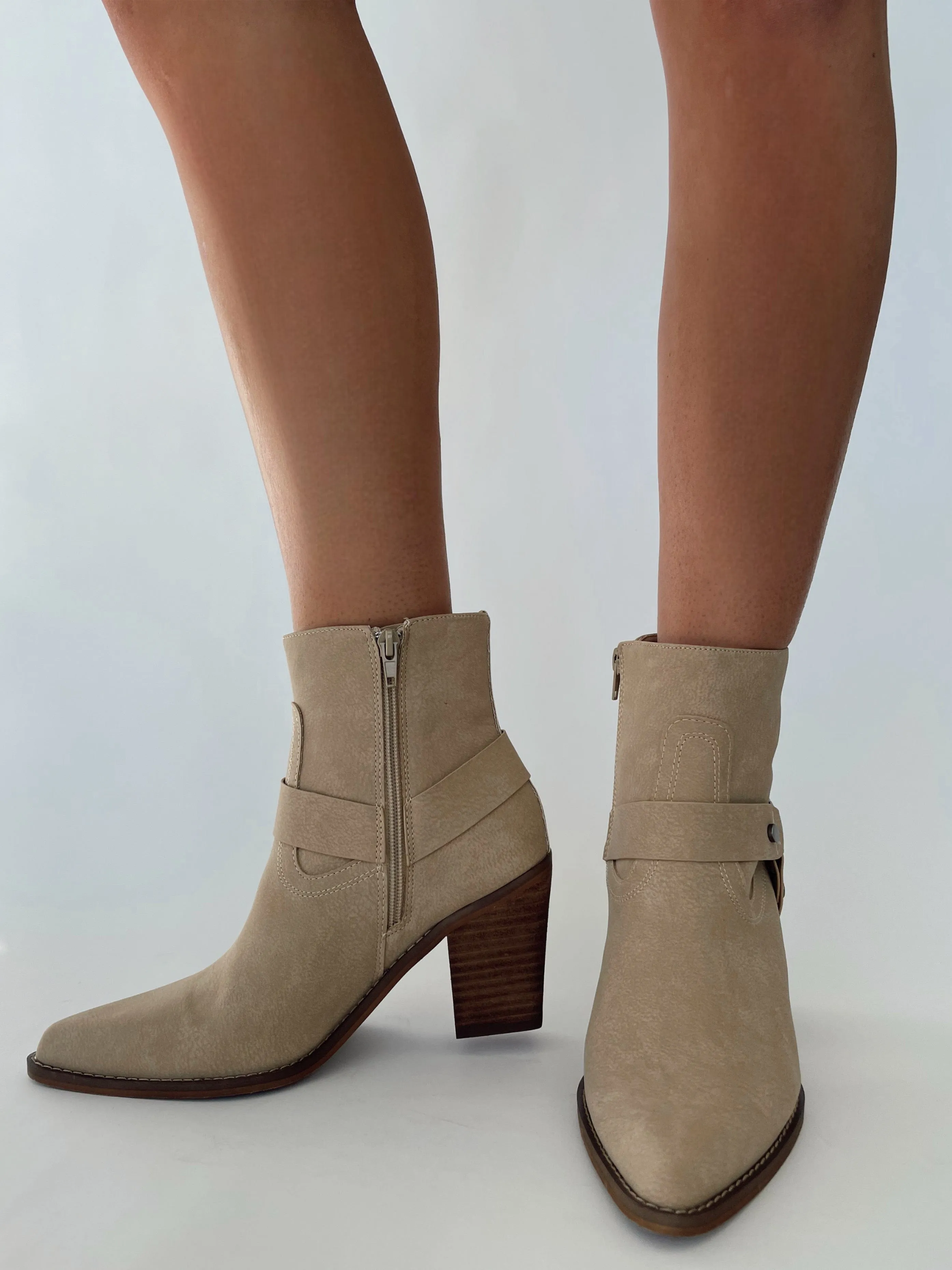 Buckle Ankle Boot sold by LANE 201 product image thumbnail 5
