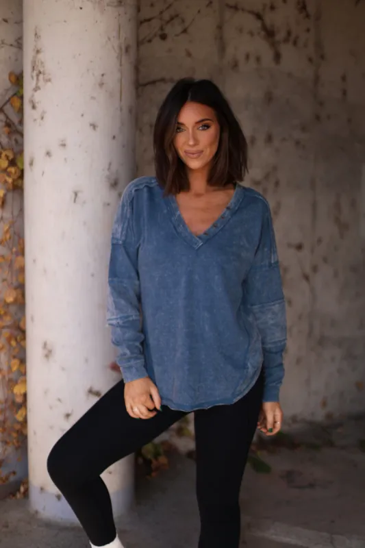 Washed Up Top made by Very J