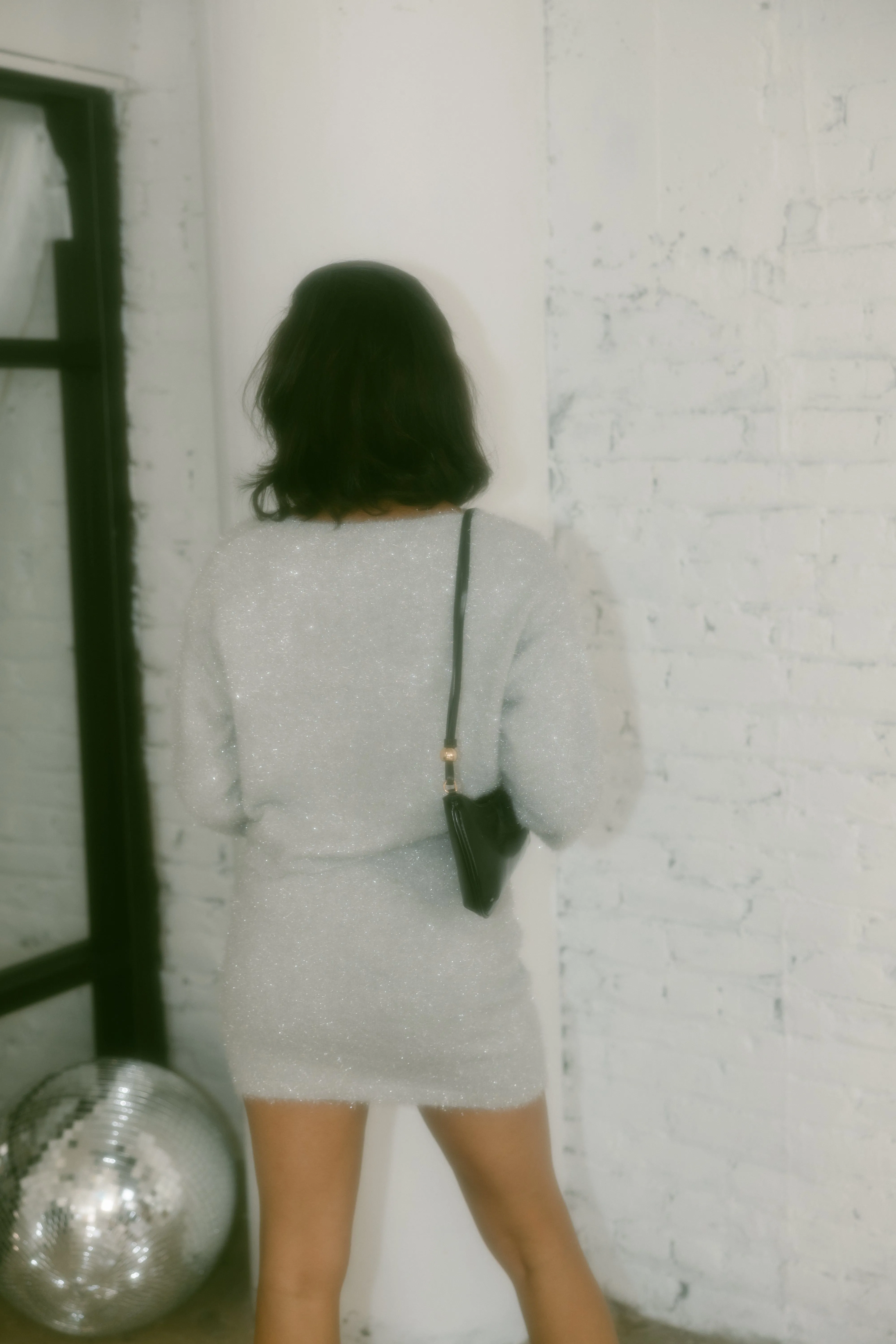 Metallic Fuzzy Sweater sold by LANE 201 product image thumbnail 3