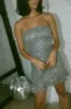 Sequin Strapless Mini Dress sold by LANE 201