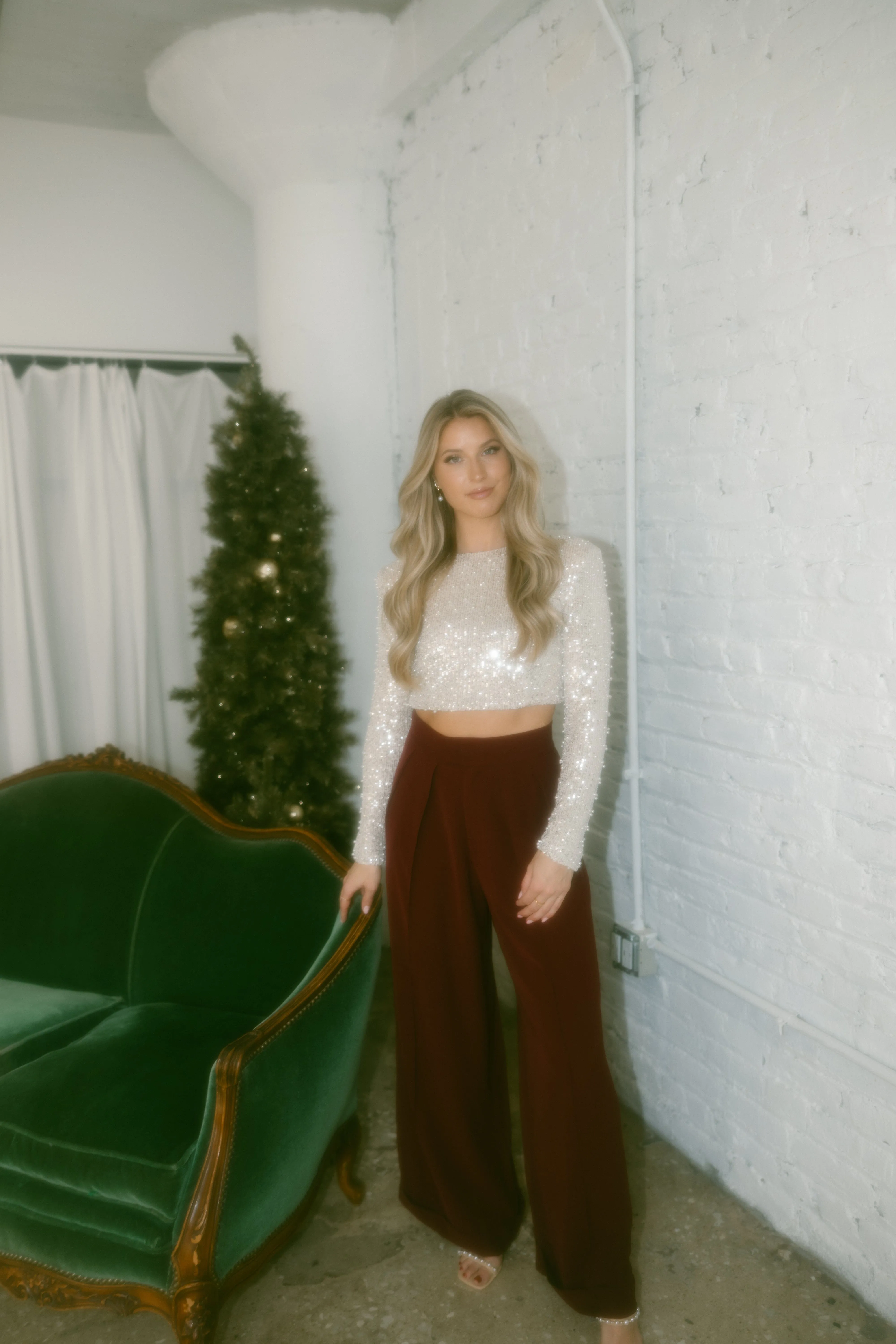 Sequin And Pearl Top sold by LANE 201 product image thumbnail 4