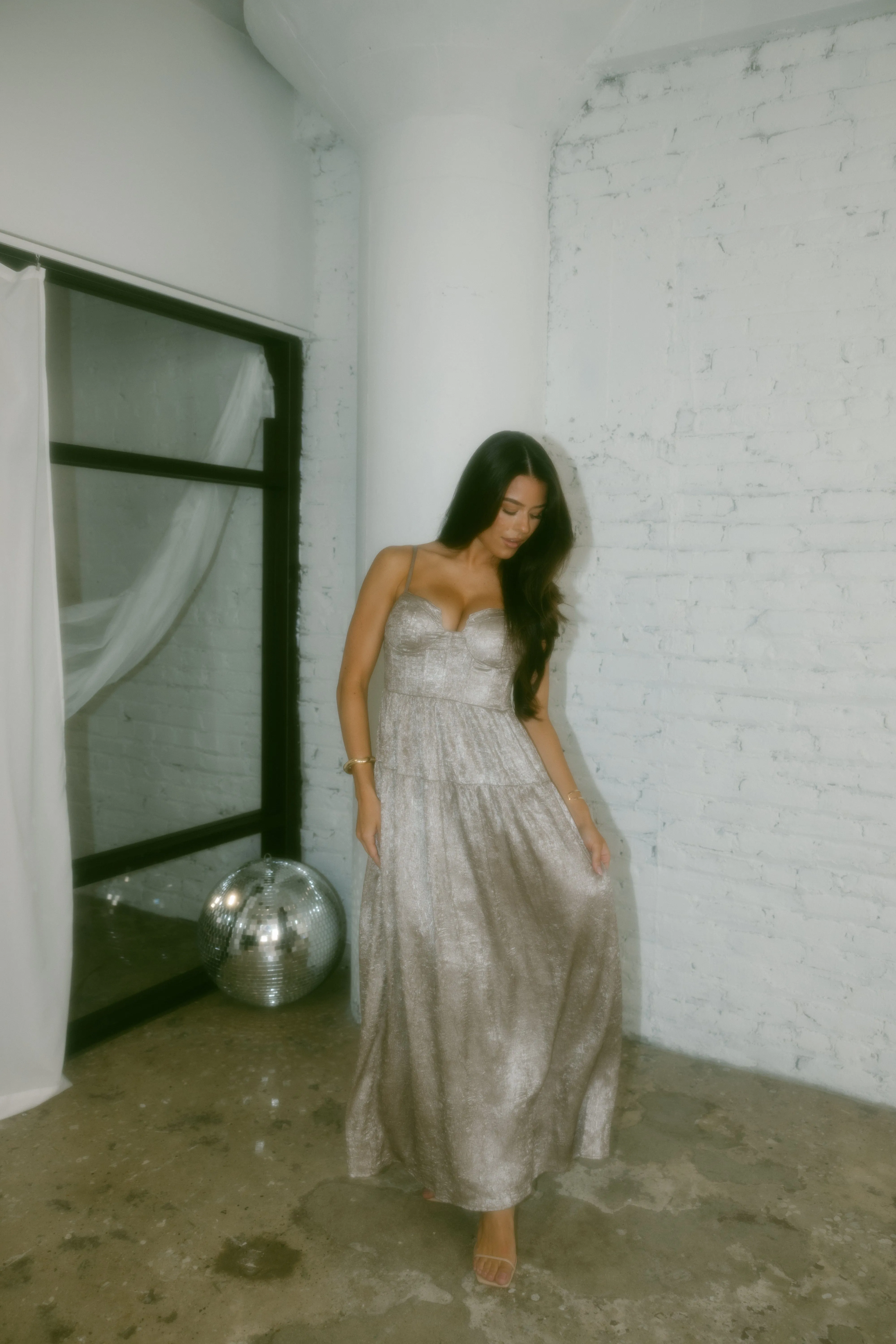 Holiday Enchantment Maxi Dress sold by LANE 201