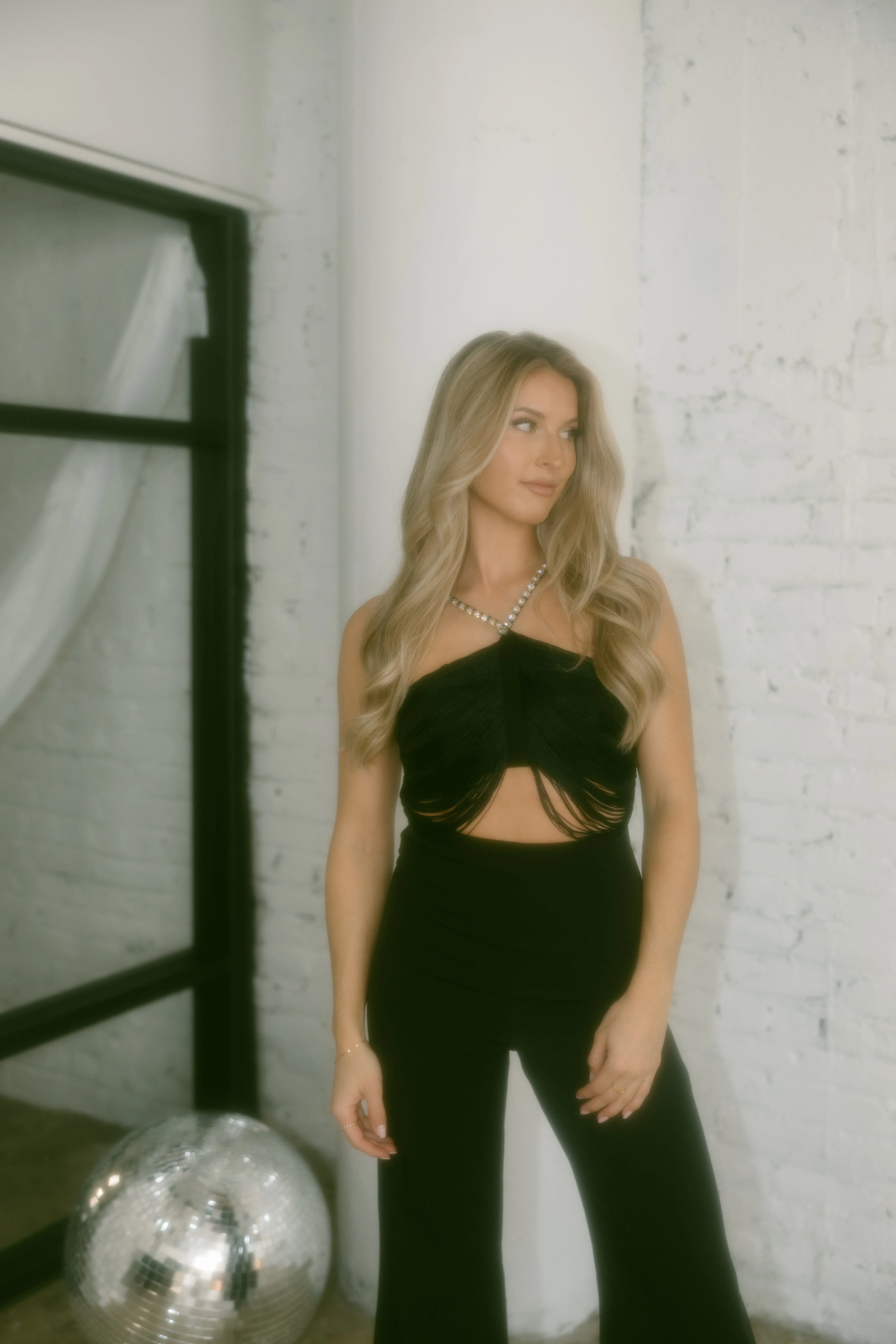 Fringe Jewel Jumpsuit sold by LANE 201 product image thumbnail 2