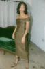 Golden Evening Dress sold by LANE 201