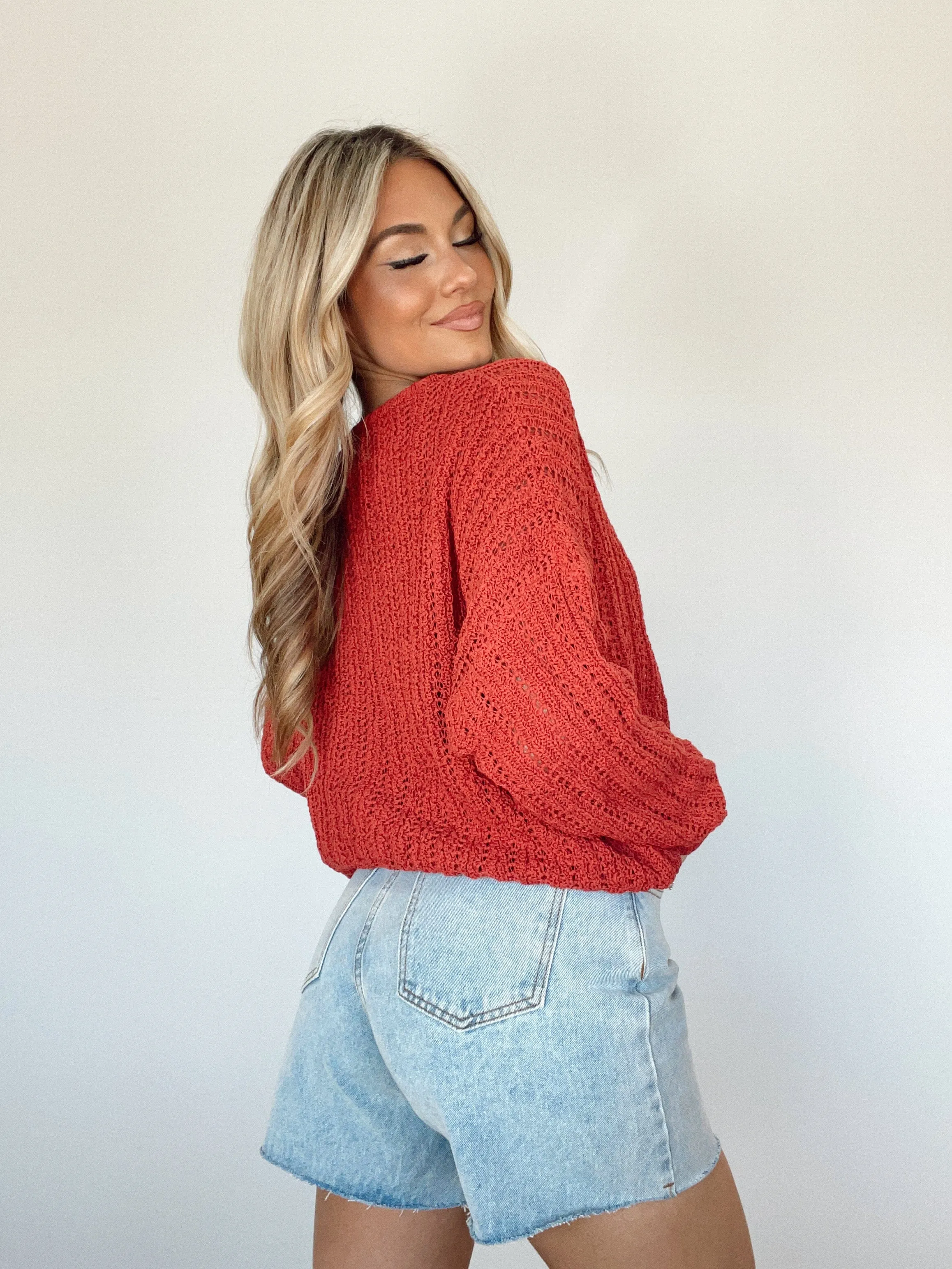 Sunset Knit Sweater sold by LANE 201 product image thumbnail 2