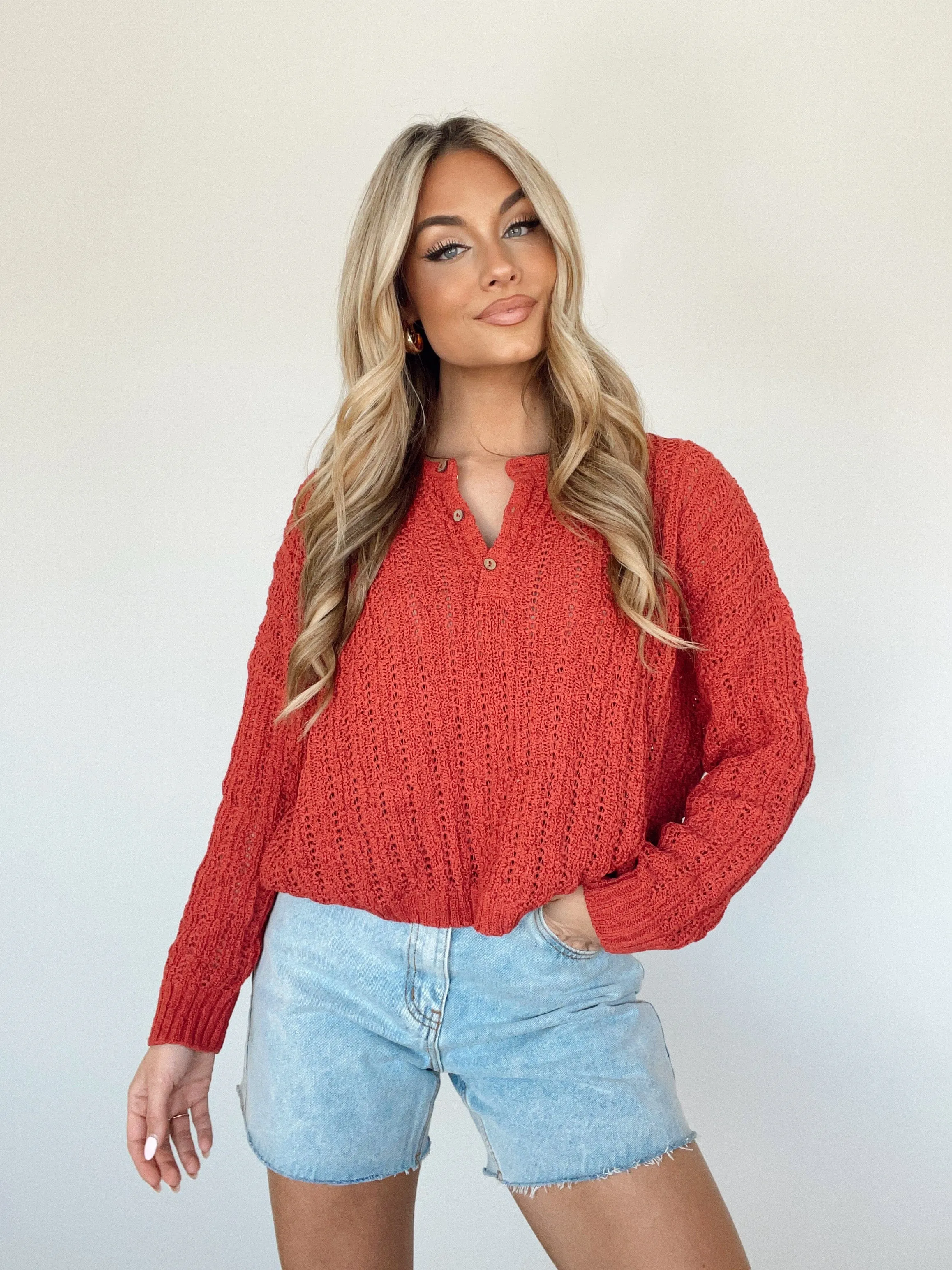 Sunset Knit Sweater sold by LANE 201 product image thumbnail 5