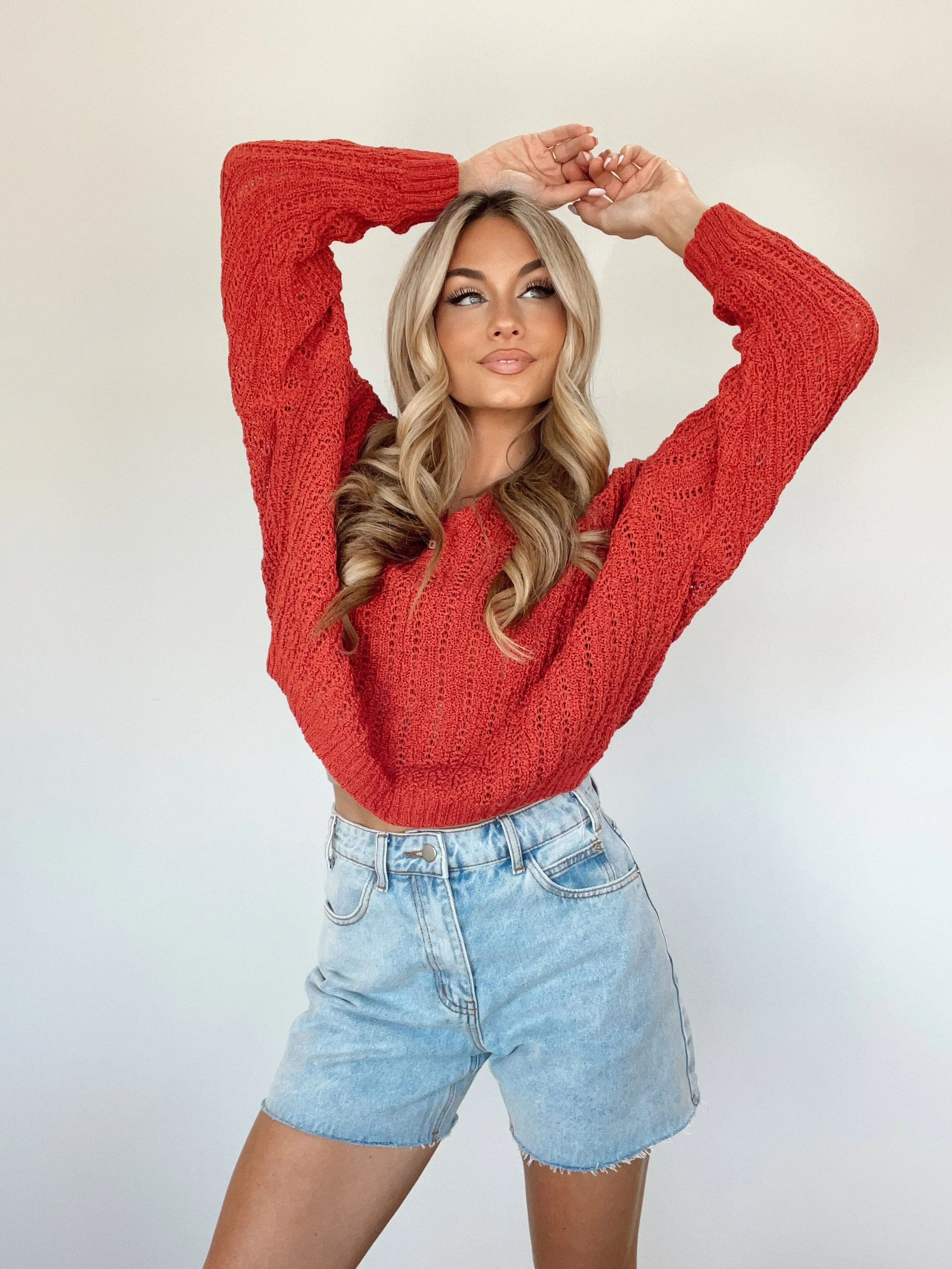 Sunset Knit Sweater sold by LANE 201 product image thumbnail 4