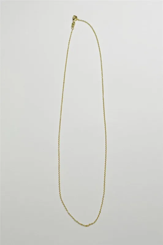18K Gold Plated Ball Chain Necklace sold by LANE 201