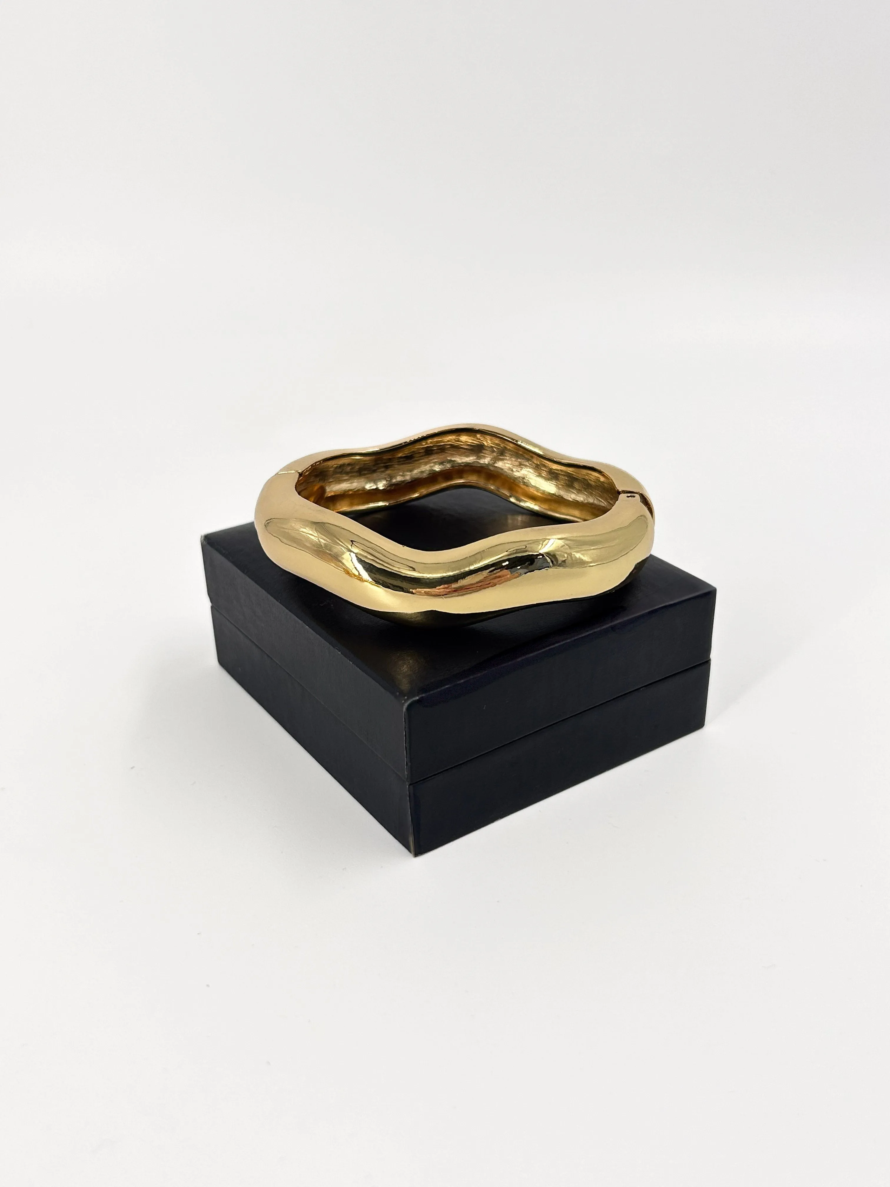 Golden Flow Bangle sold by LANE 201 product image thumbnail 2