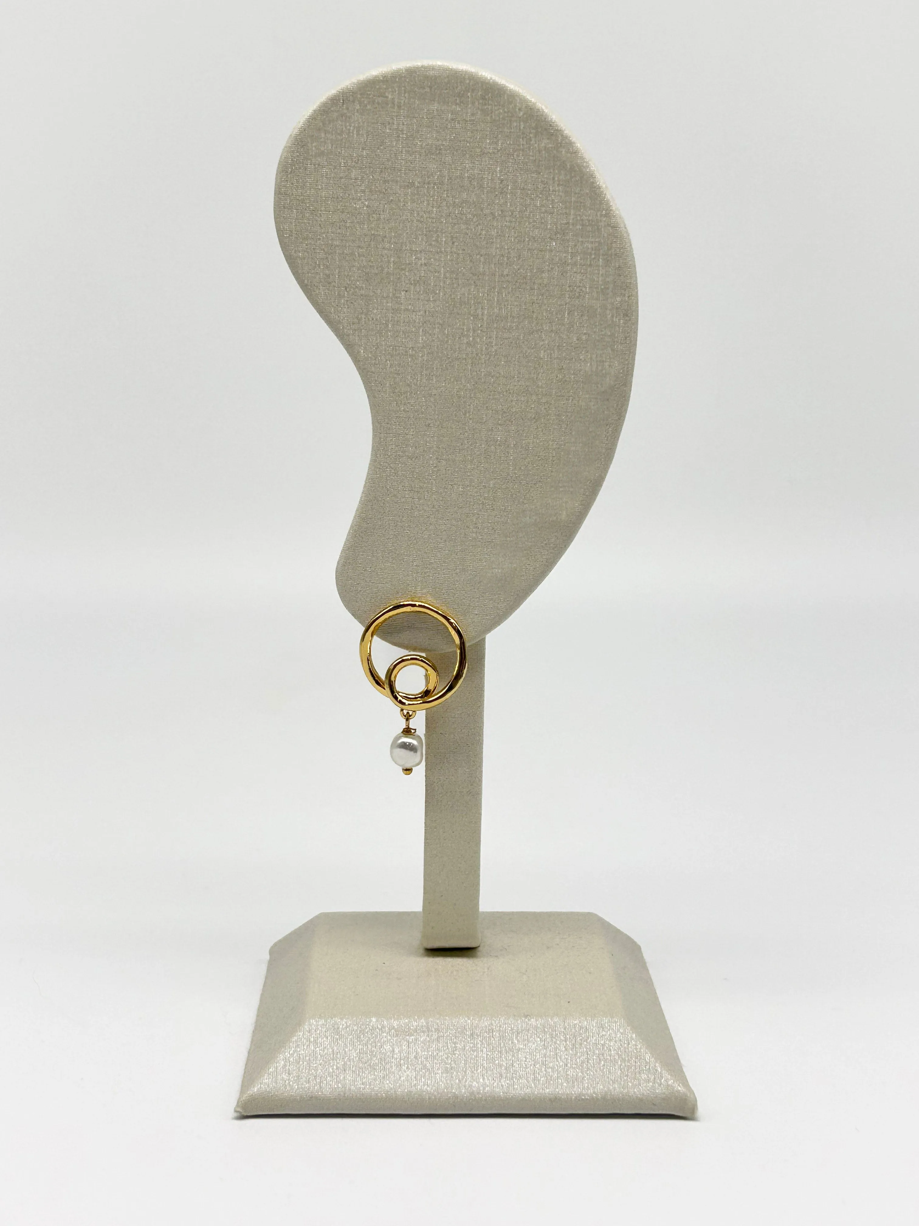Pearl Wave Earrings sold by LANE 201 product image thumbnail 2