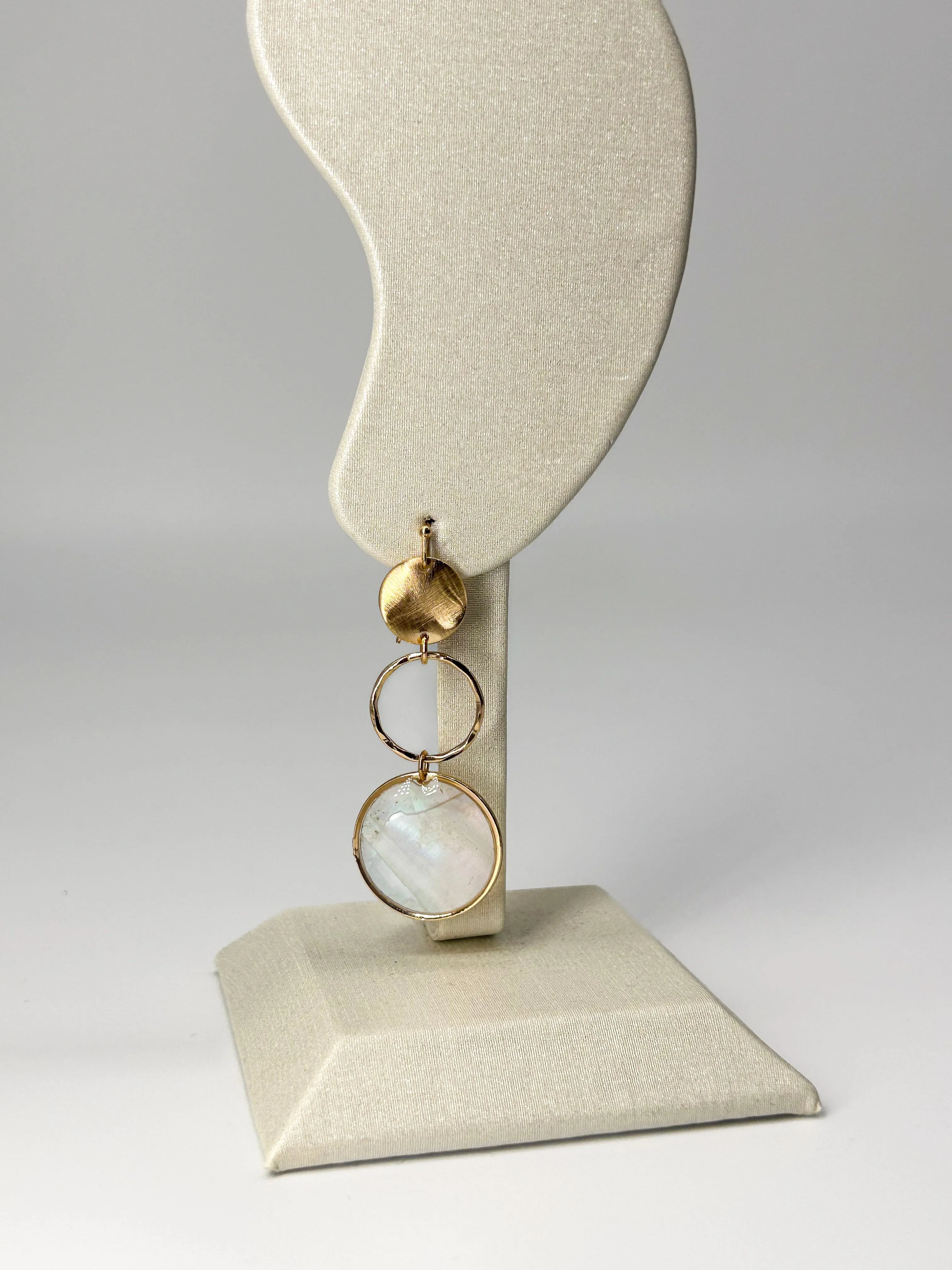 Ocean Haze Earrings sold by LANE 201