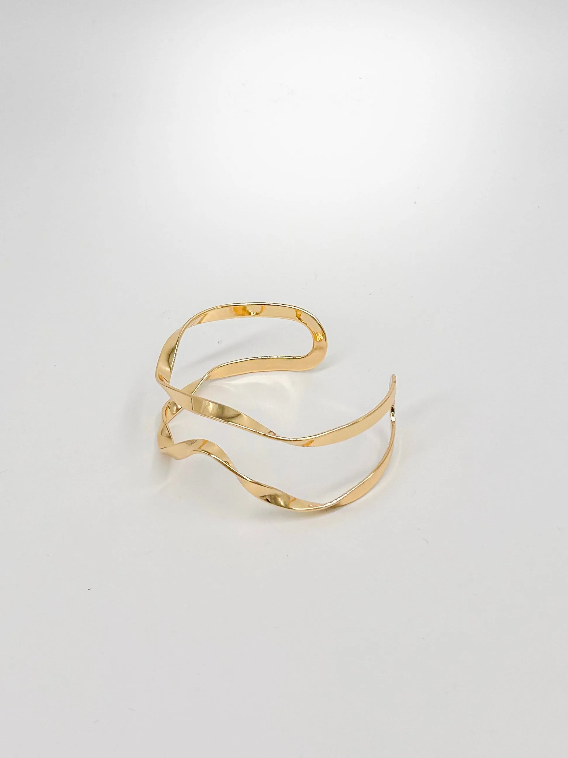 Golden Ripple Cuff sold by LANE 201 product image thumbnail 2