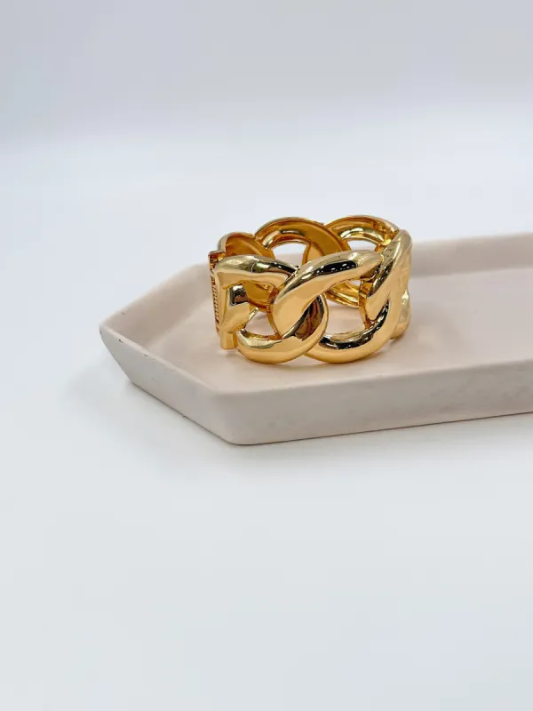 Bold Link Cuff sold by LANE 201