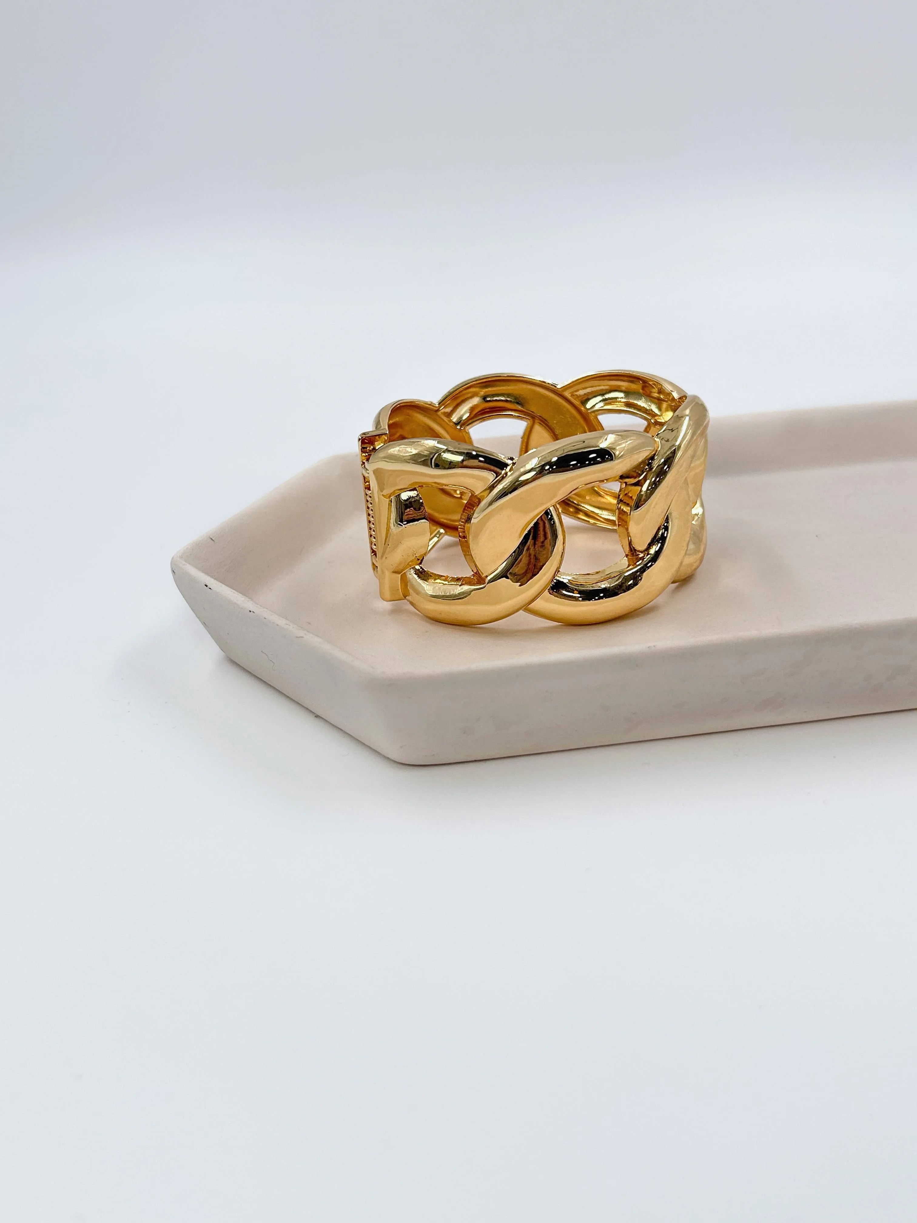 Bold Link Cuff sold by LANE 201