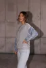 Washed Oversized Denim Top sold by LANE 201