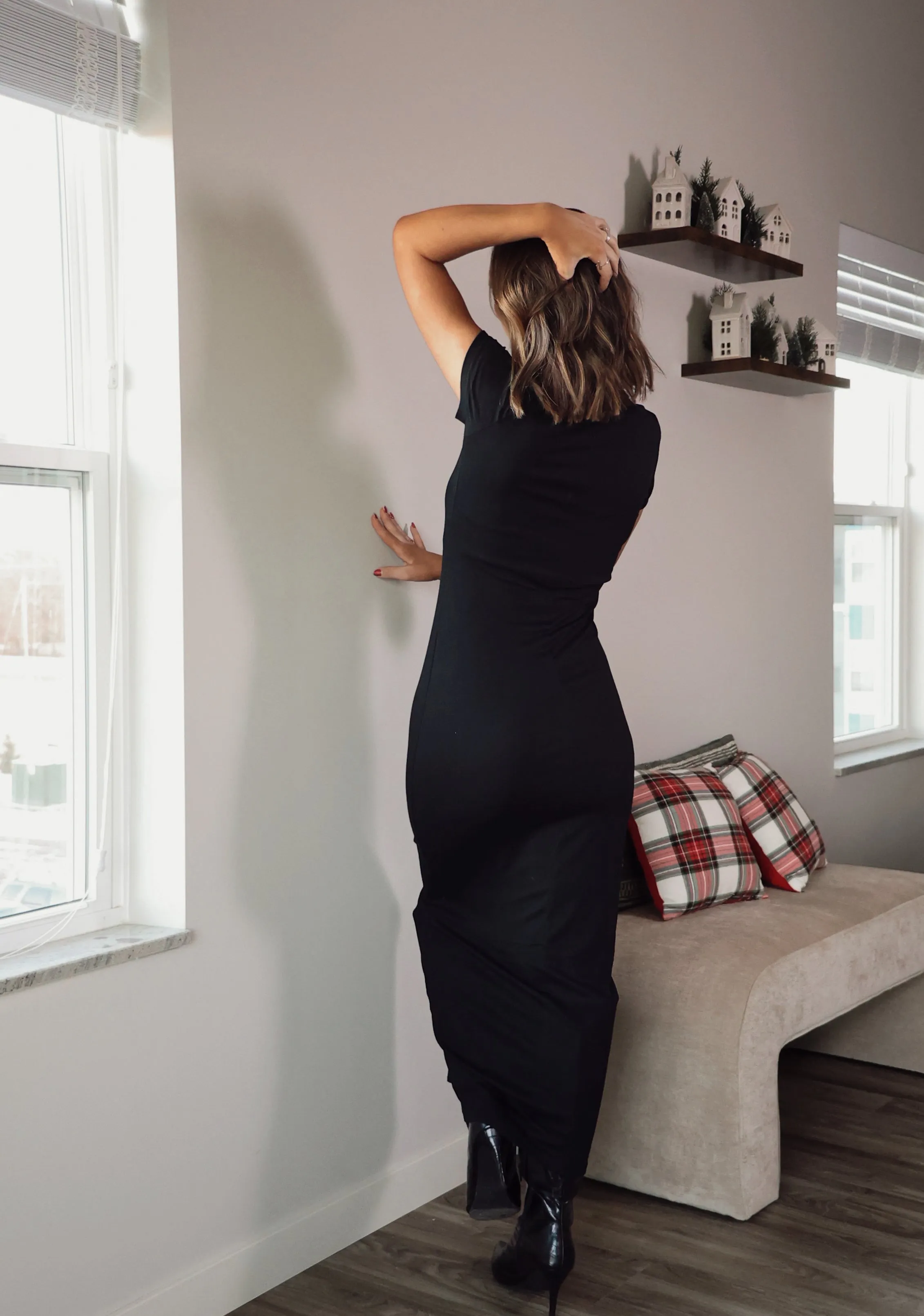 Basic Tee Maxi Dress sold by LANE 201 product image thumbnail 2