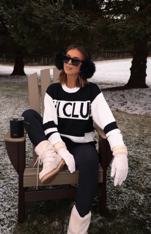 Ski Club Sweater sold by LANE 201