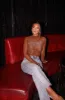Glitz Mesh Top sold by LANE 201