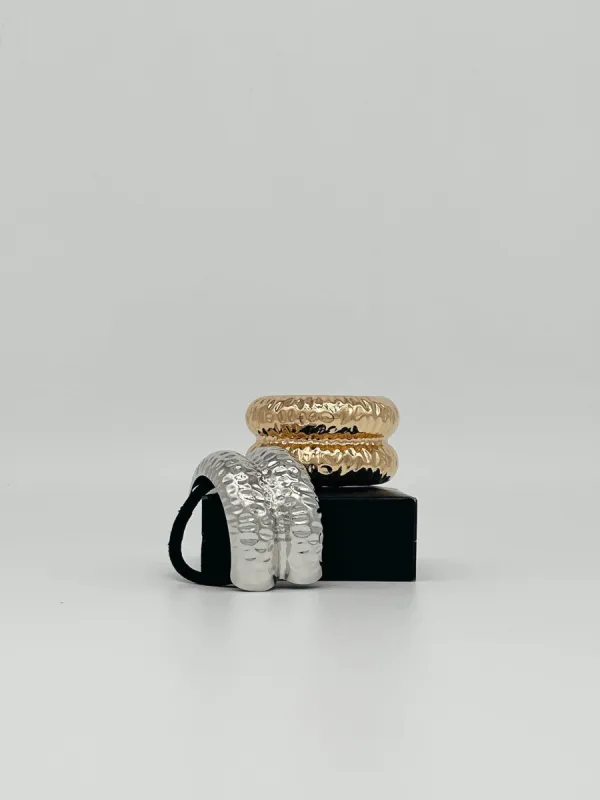 Crumpled Hair Cuff Set sold by LANE 201