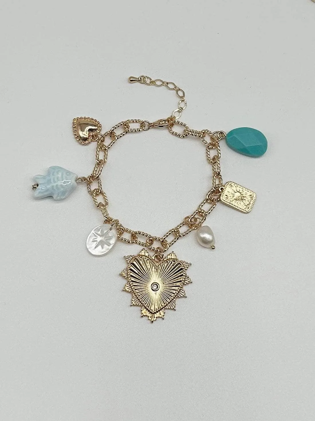 Coastal Charm Bracelet sold by LANE 201