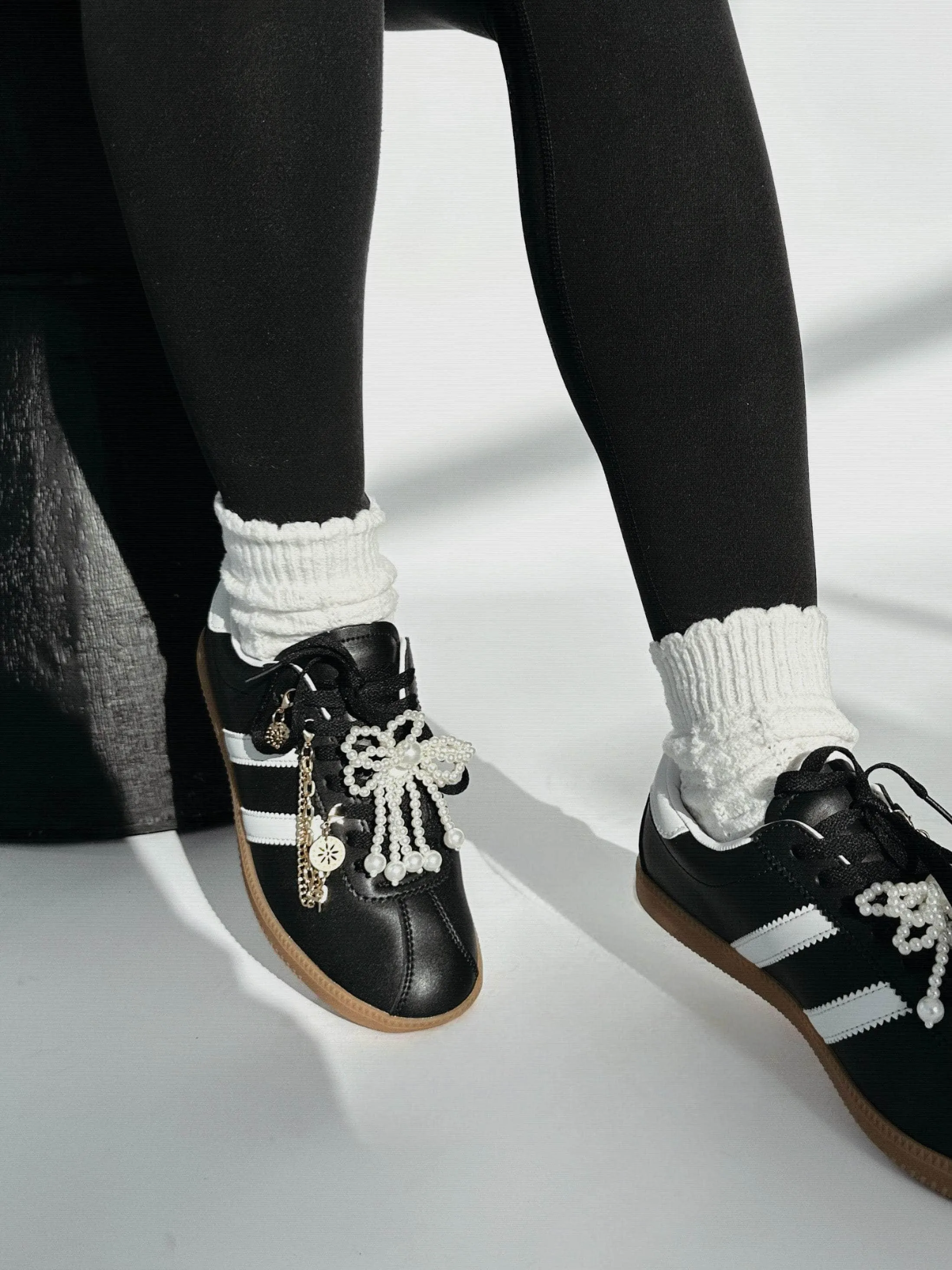 Black Charm Sneaker sold by LANE 201 product image thumbnail 5