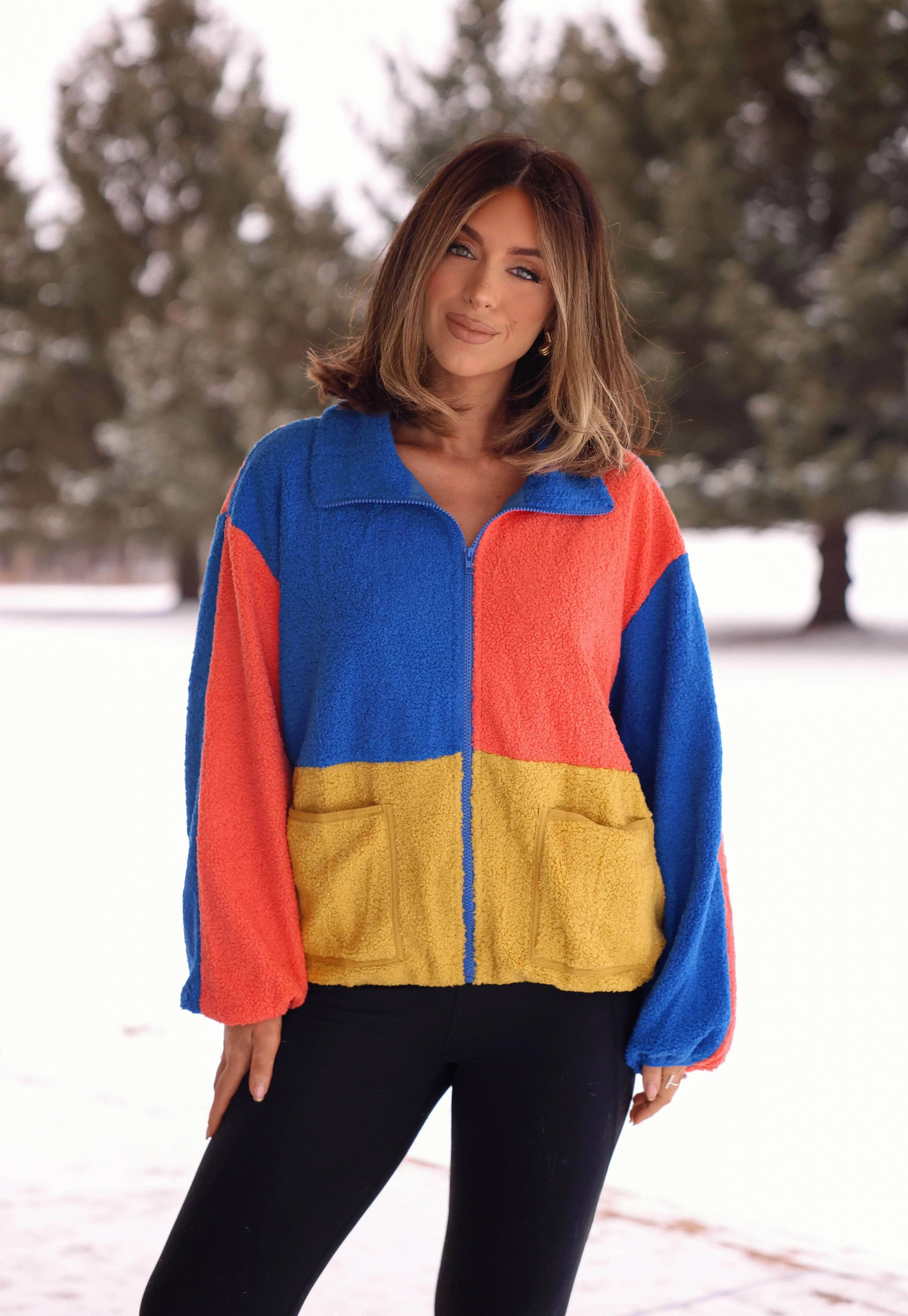 Aurora Trail Sherpa Jacket sold by LANE 201