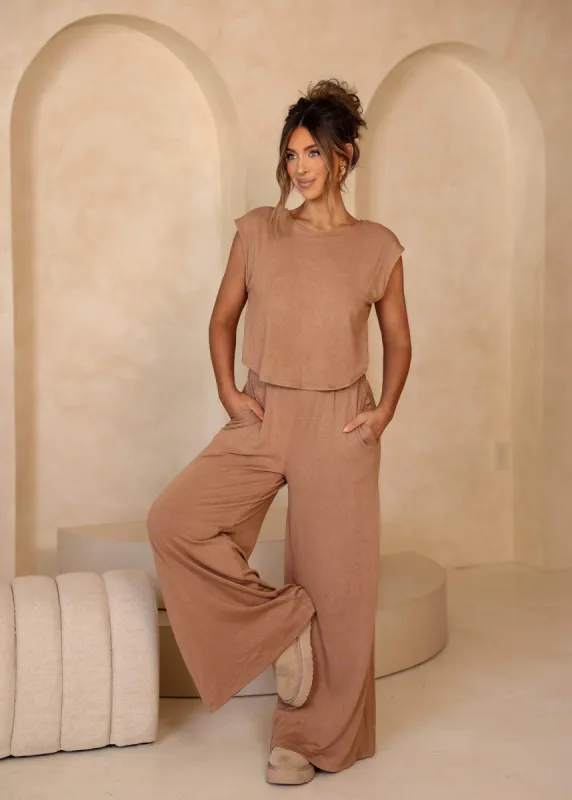 Play It Cool Jumpsuit sold by LANE 201