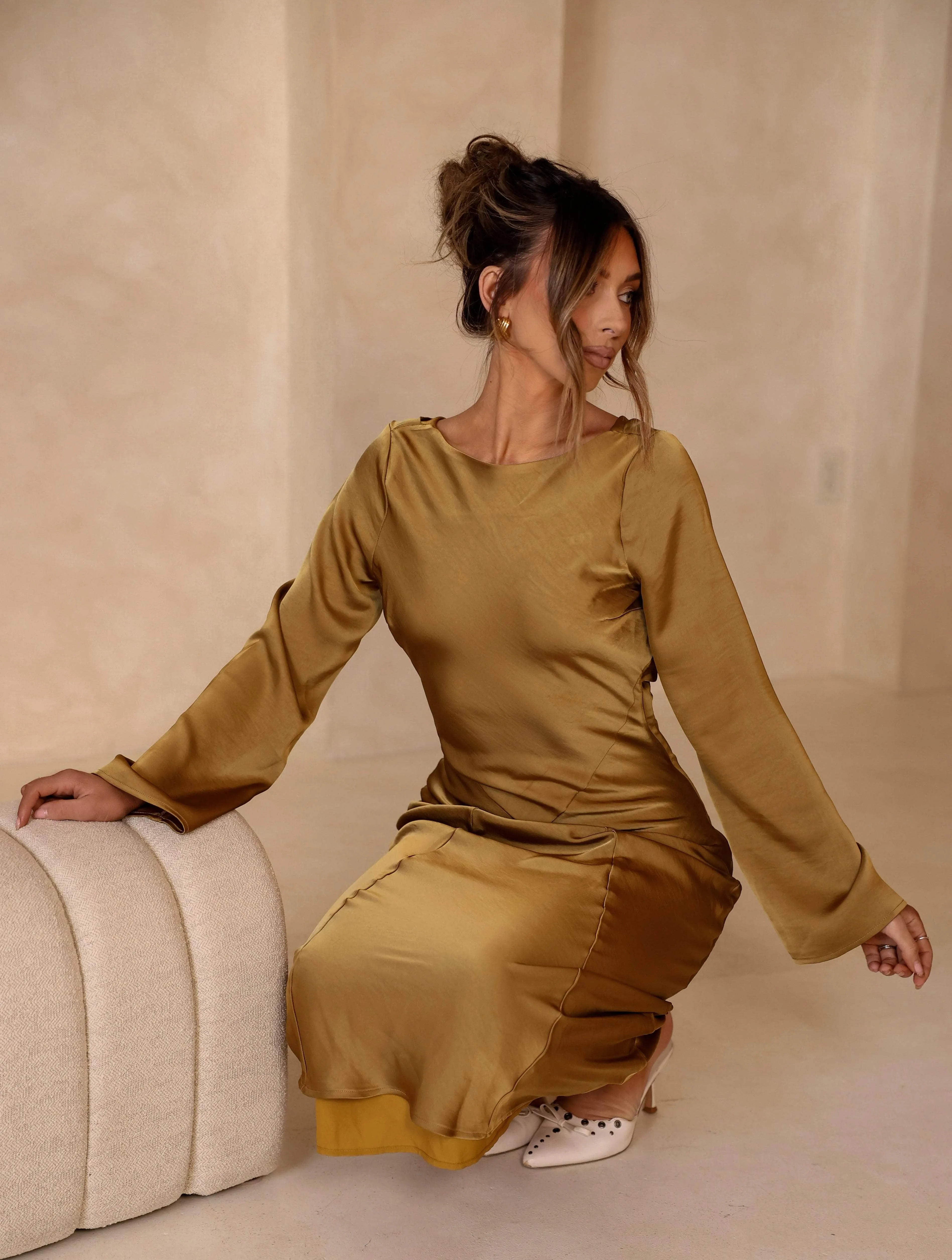 Gallery Night Maxi Dress sold by LANE 201 product image thumbnail 4