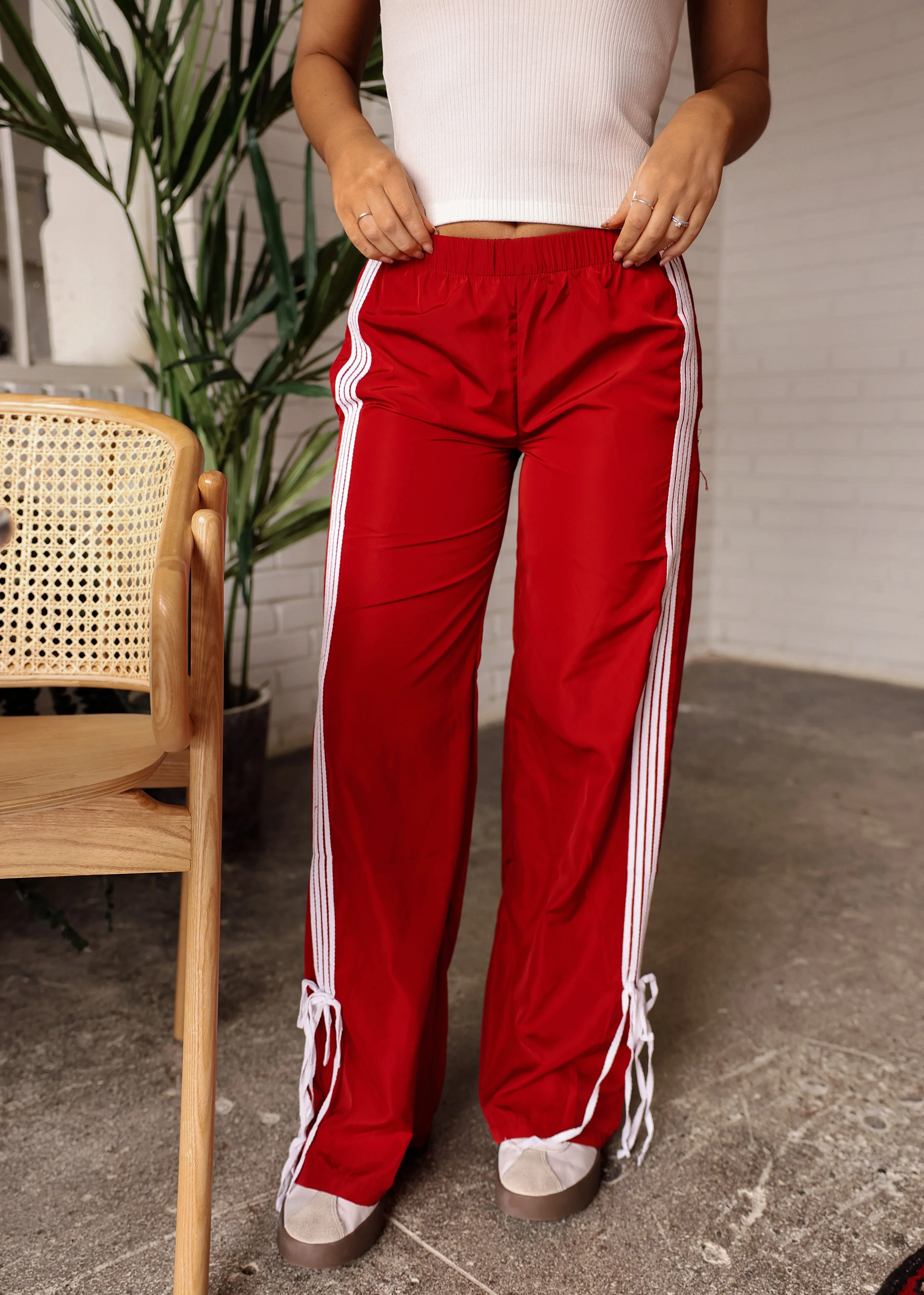 Ribbon Tie Track Pants sold by LANE 201 product image thumbnail 5