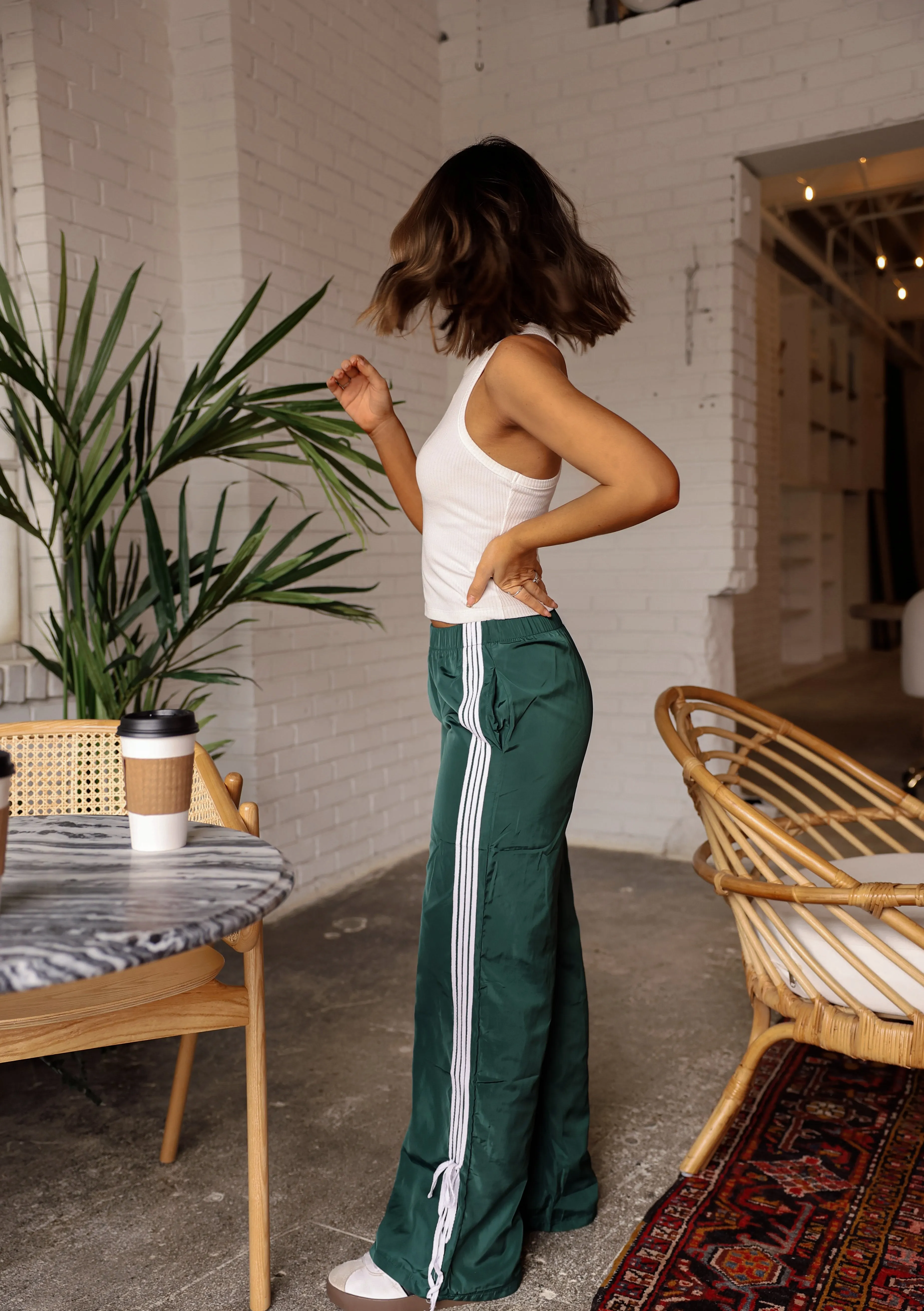 Ribbon Tie Track Pants sold by LANE 201 product image thumbnail 2