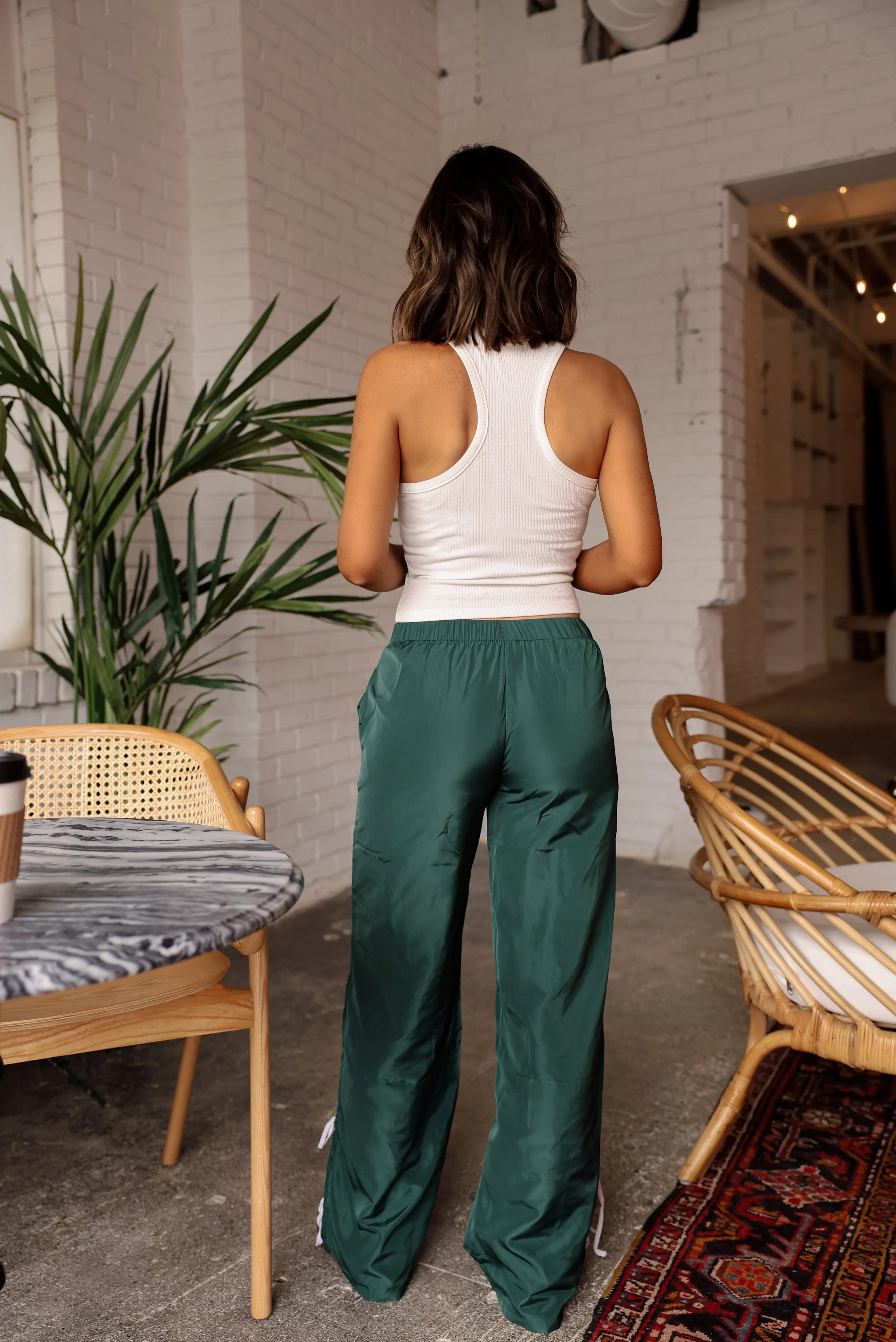 Ribbon Tie Track Pants sold by LANE 201 product image thumbnail 3