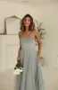 Sage Tulle Midi Dress sold by LANE 201