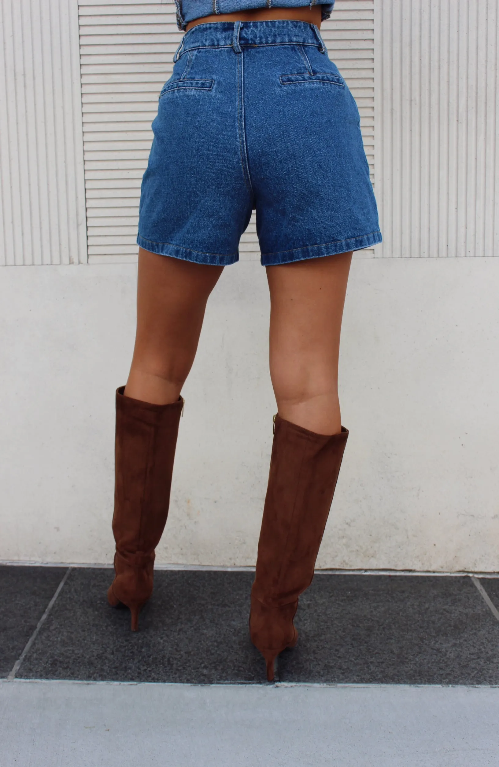 Westwood Denim Shorts sold by LANE 201 product image thumbnail 2