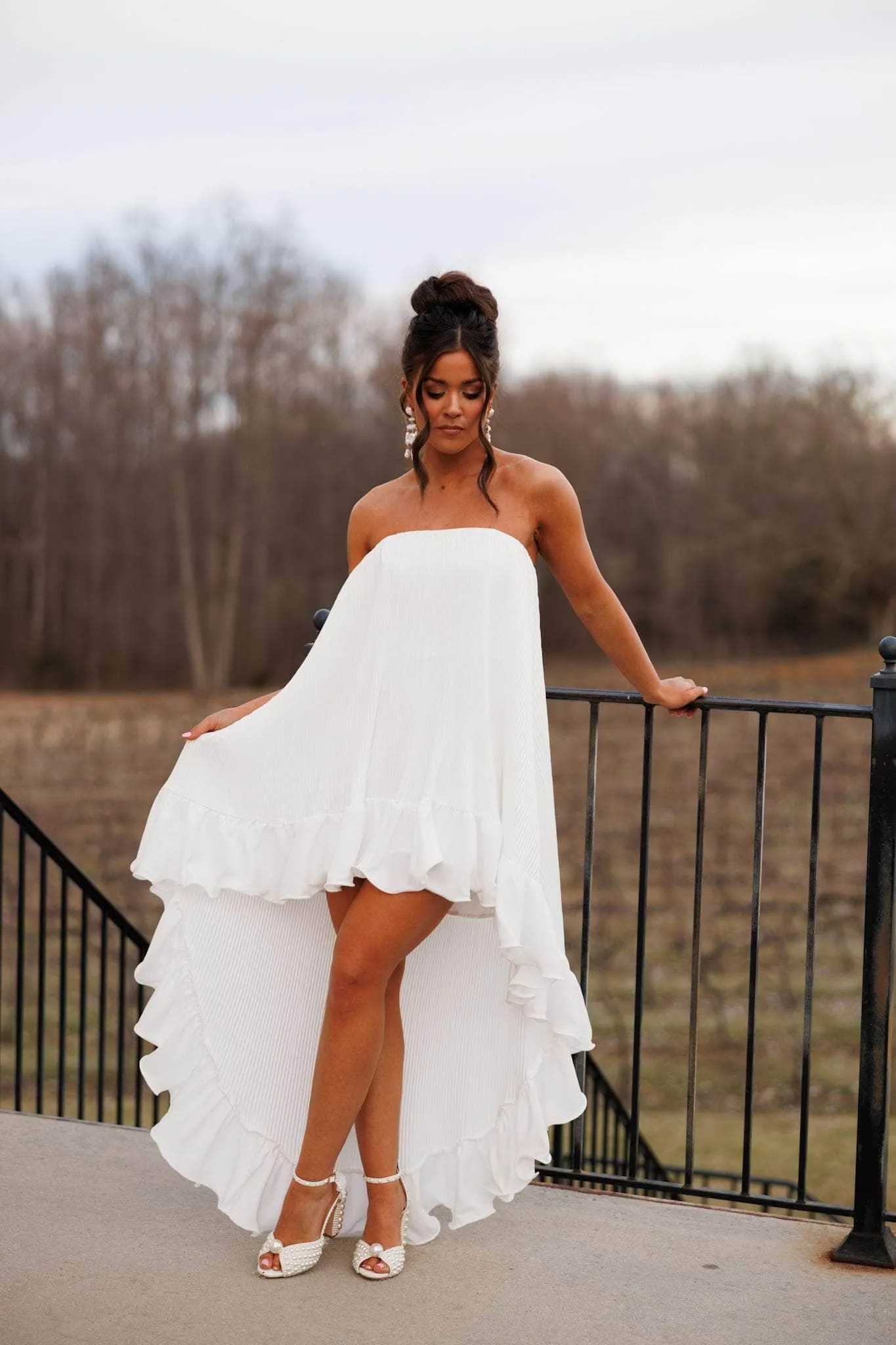 Sunset And Champagne Dress sold by LANE 201 product image thumbnail 4